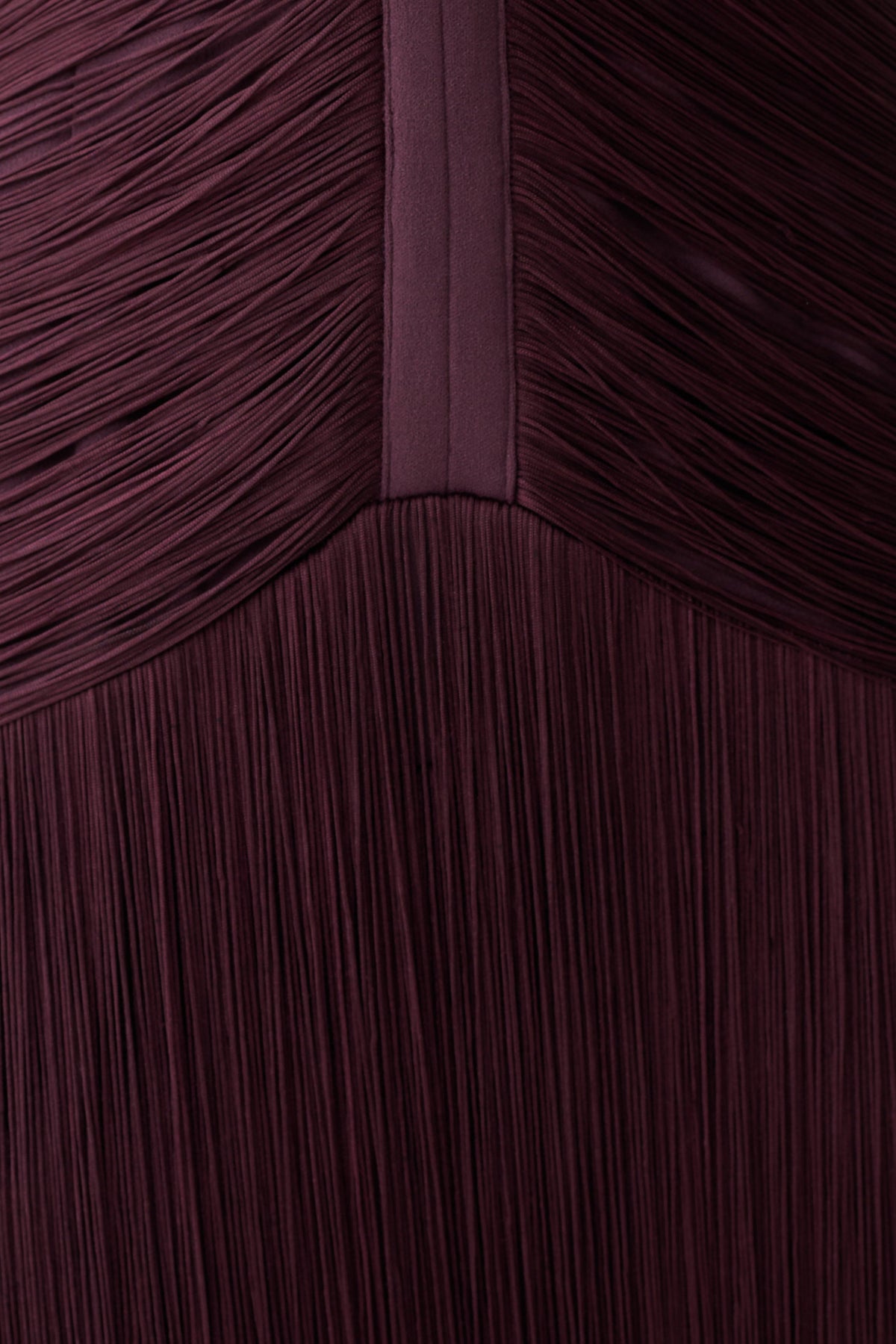 Tiffany Fringe Maxi Dress - Plum