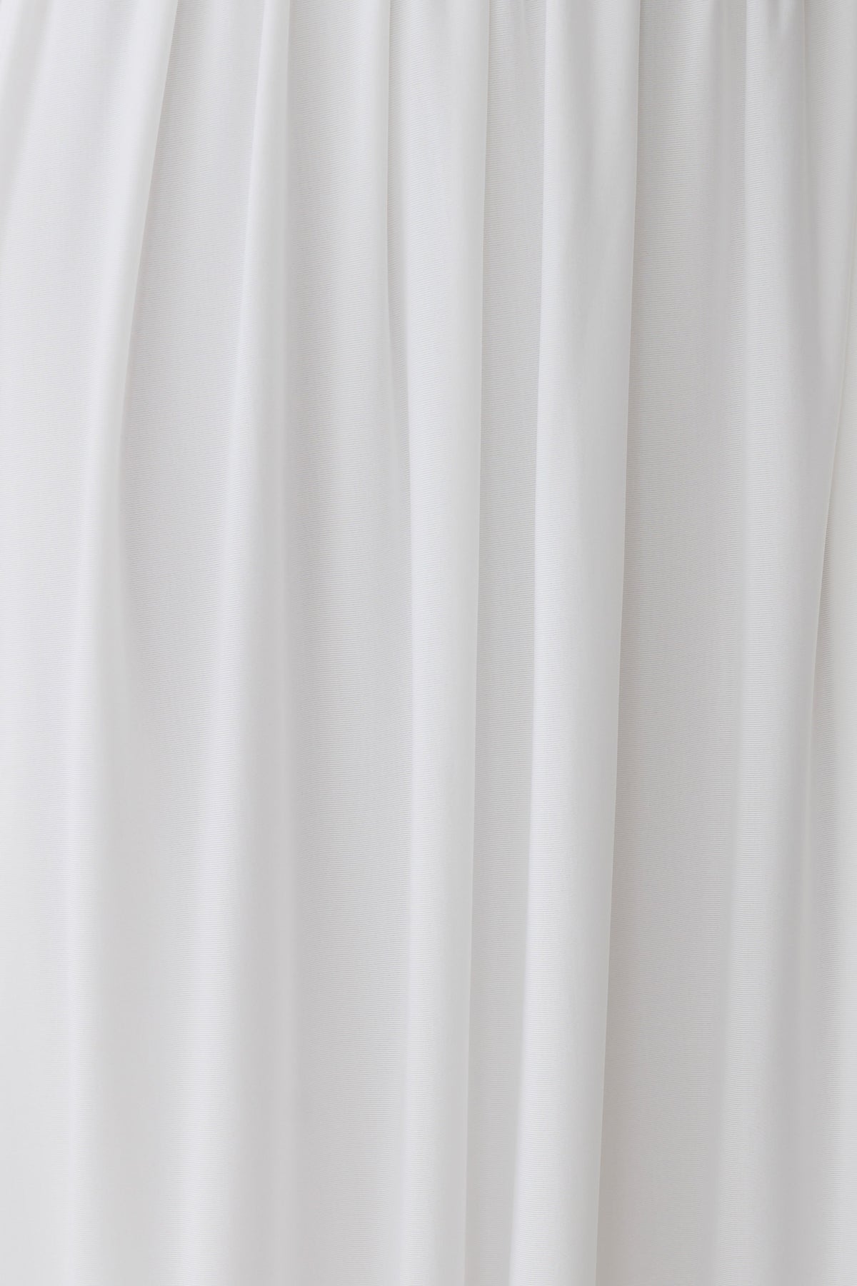 Banks Bubble Hem Midi Skirt - White