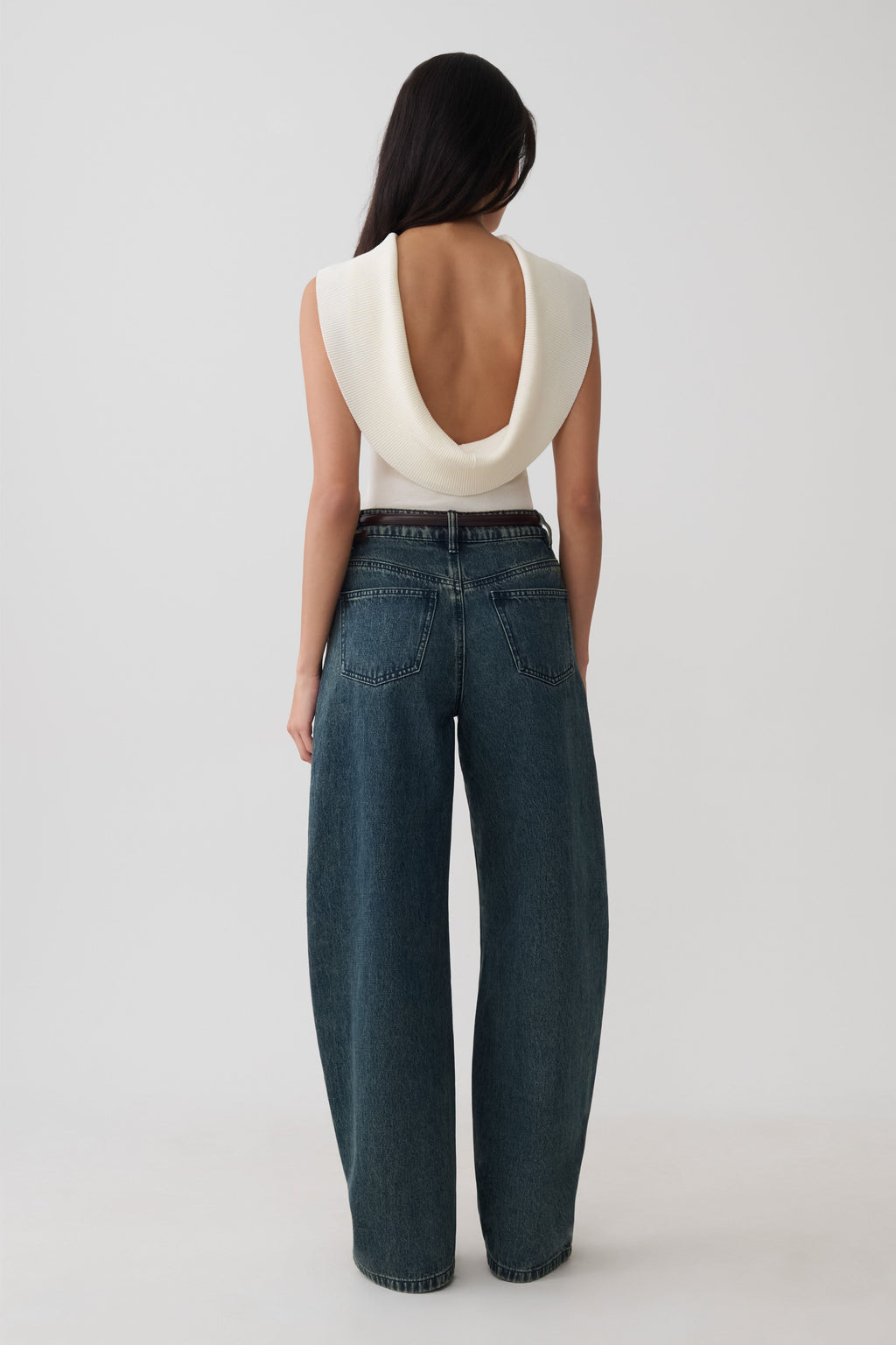 Ellen Knit Sleeveless Top - Ivory
