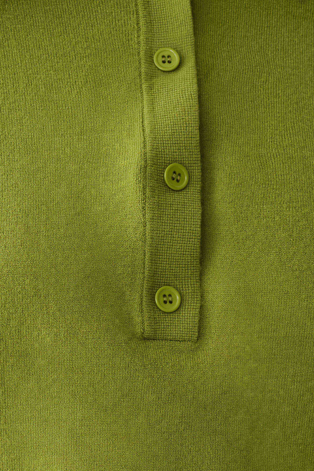 Logan Knit Top With Shoulder Pads - Olive