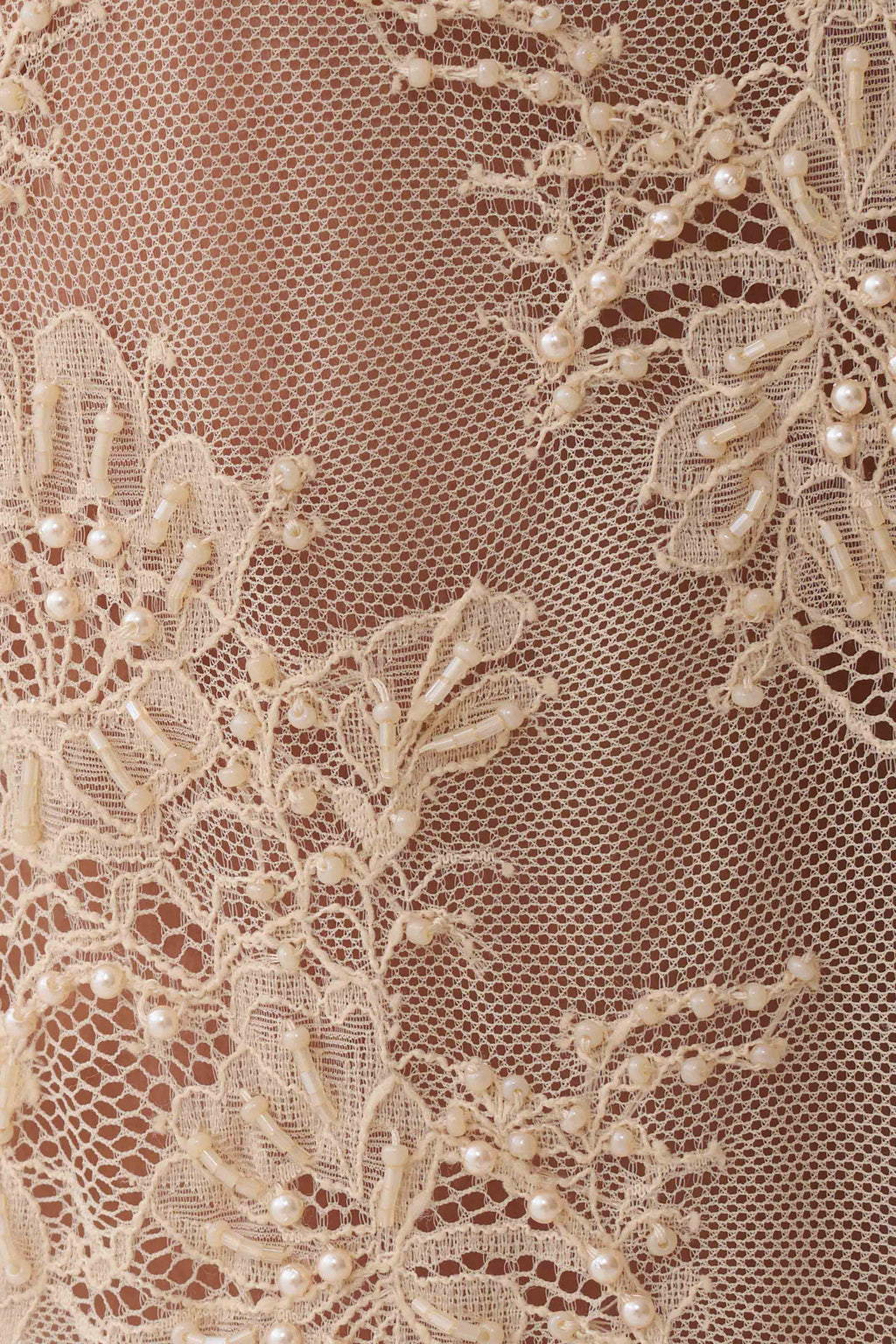 Marcelle Sweetheart Lace Top - Blush Rose Gold