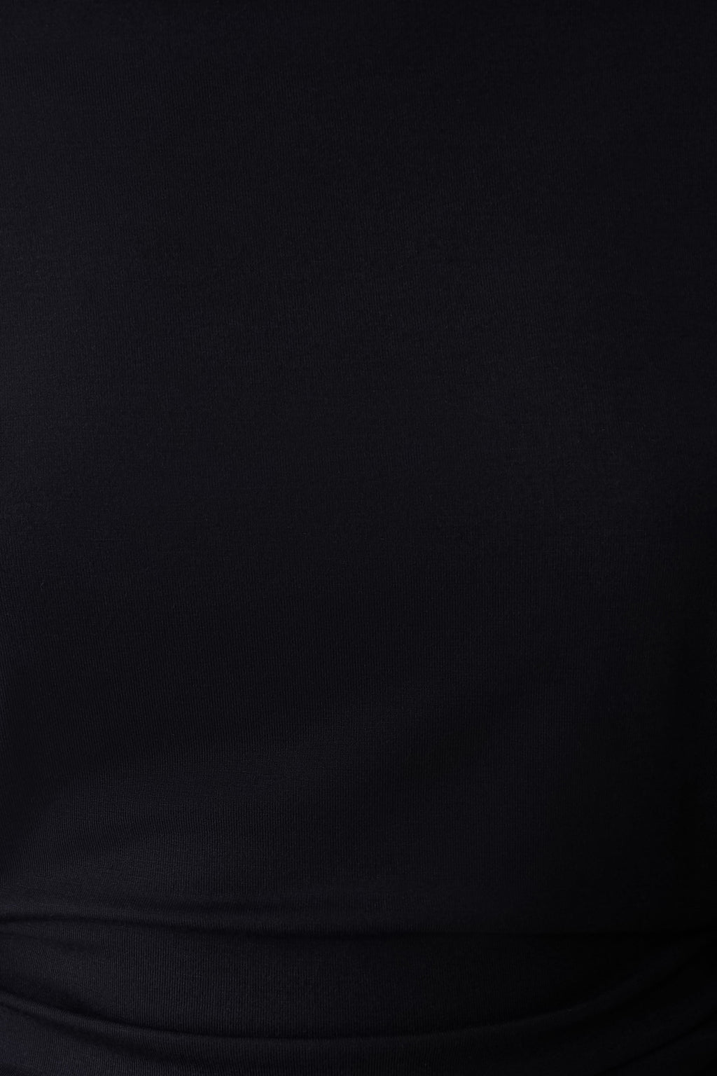 Sila Modal Batwing Short Sleeve Top - Black