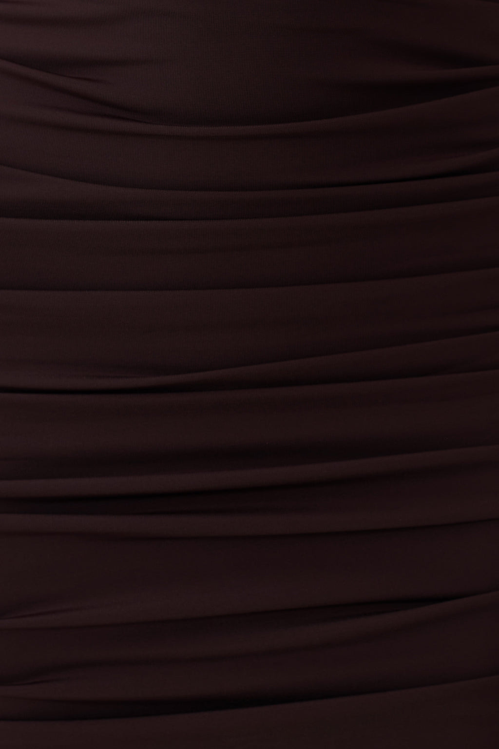 Kaiydo Gathered Centre Wire Mini Dress - Chocolate