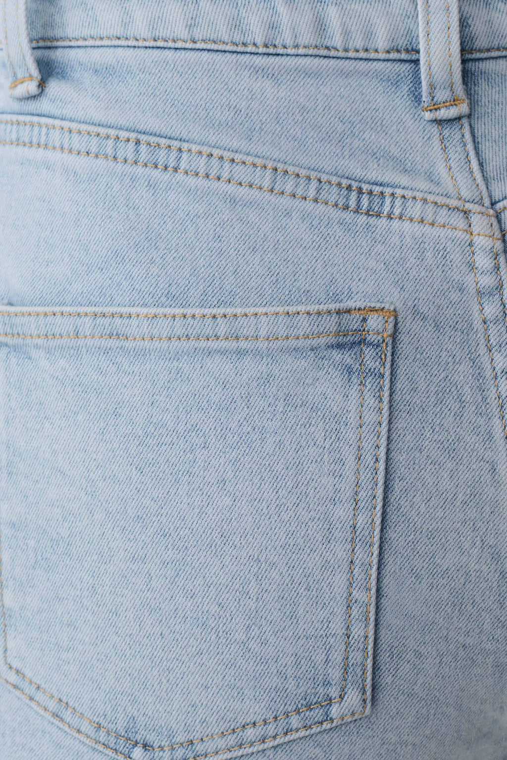 Mary Denim Capris - Light Blue