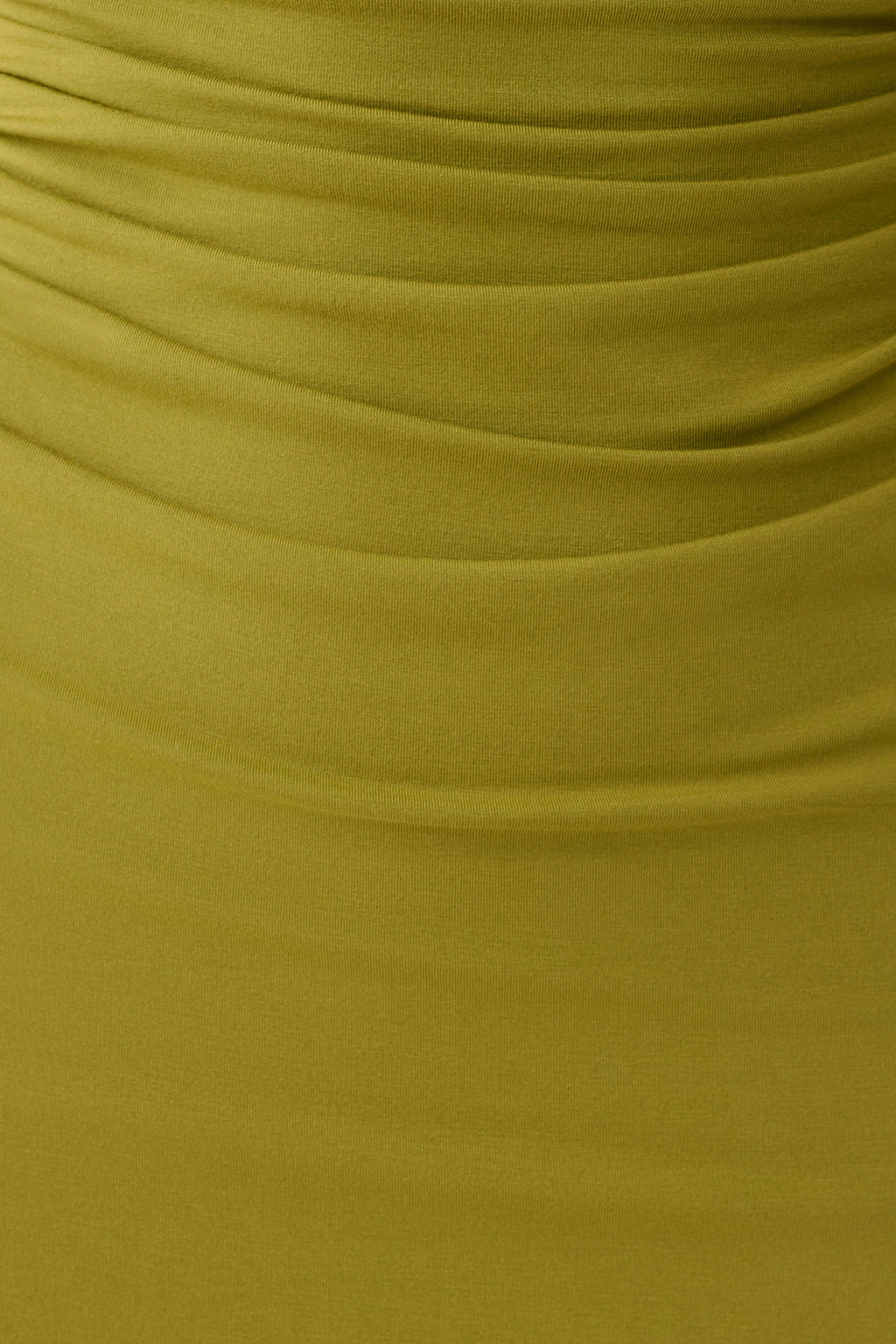 Alize Cupro Knee Length Dress - Martini Olive