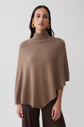 Romero Knit Poncho Top - Doe