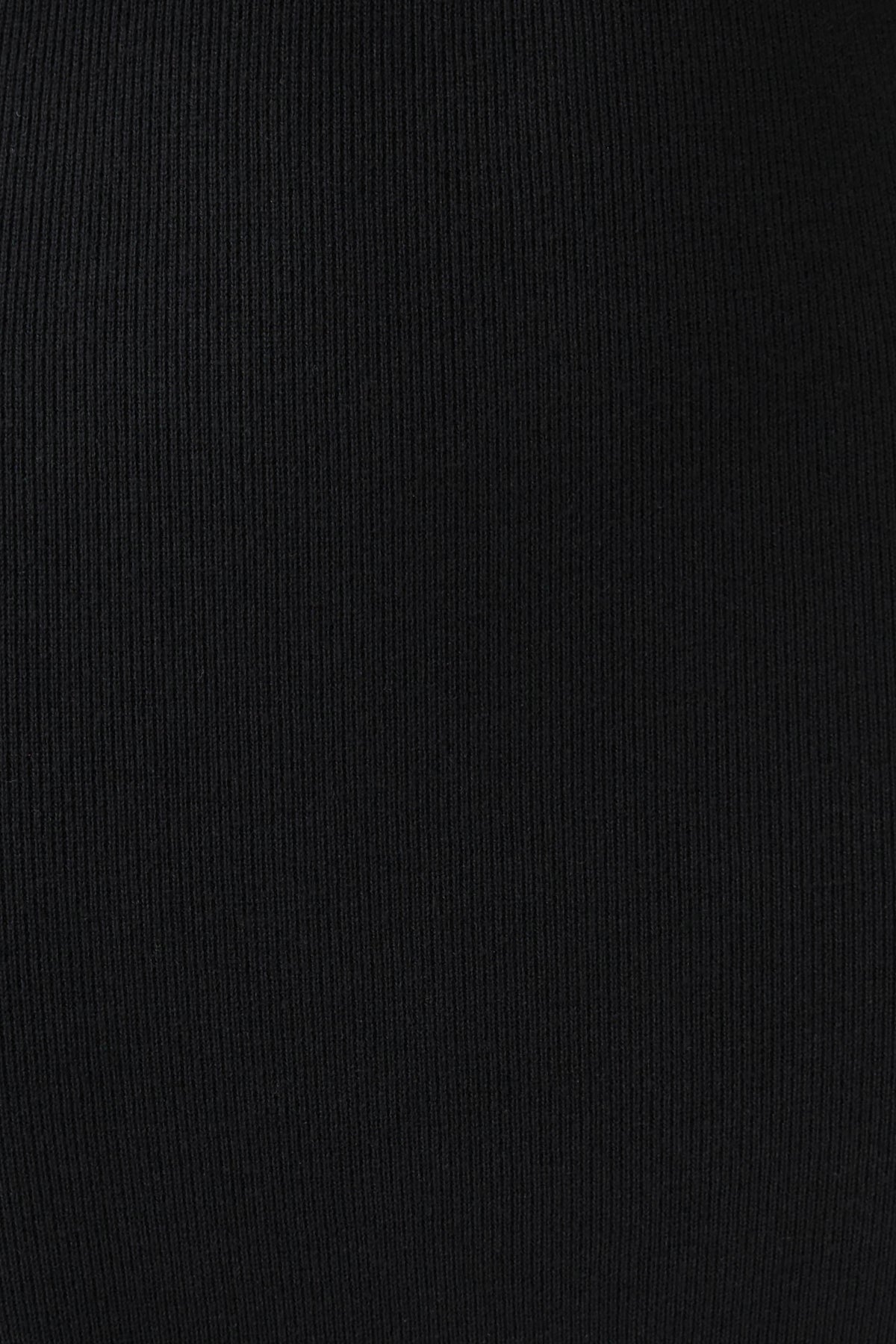 Rowan Long Sleeve Knit Maxi Dress - Black