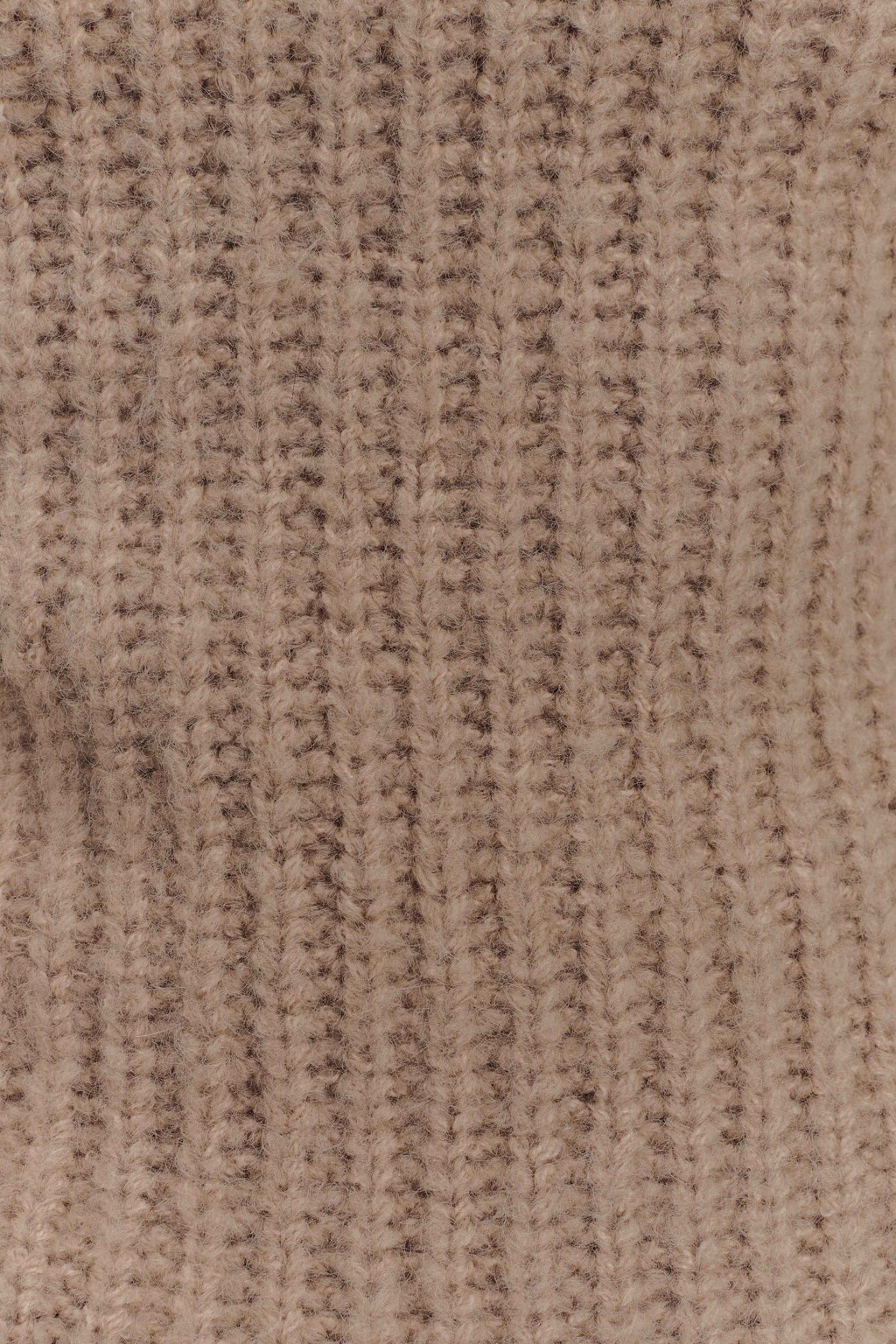 Candice Oversized Low Back Knit Jumper - Stone Marle