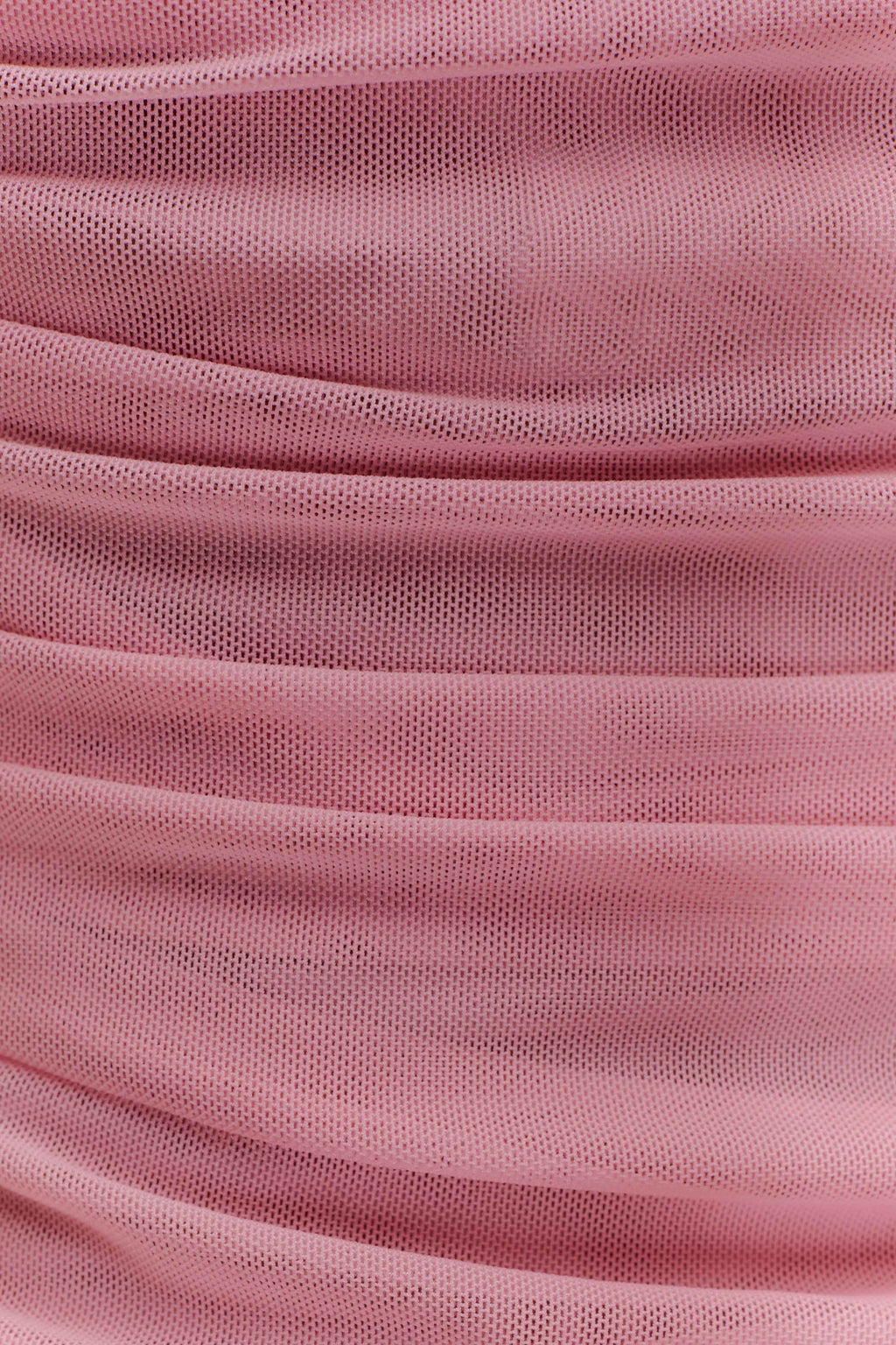 Brooklyn Mesh Crop Top - Candy Pink