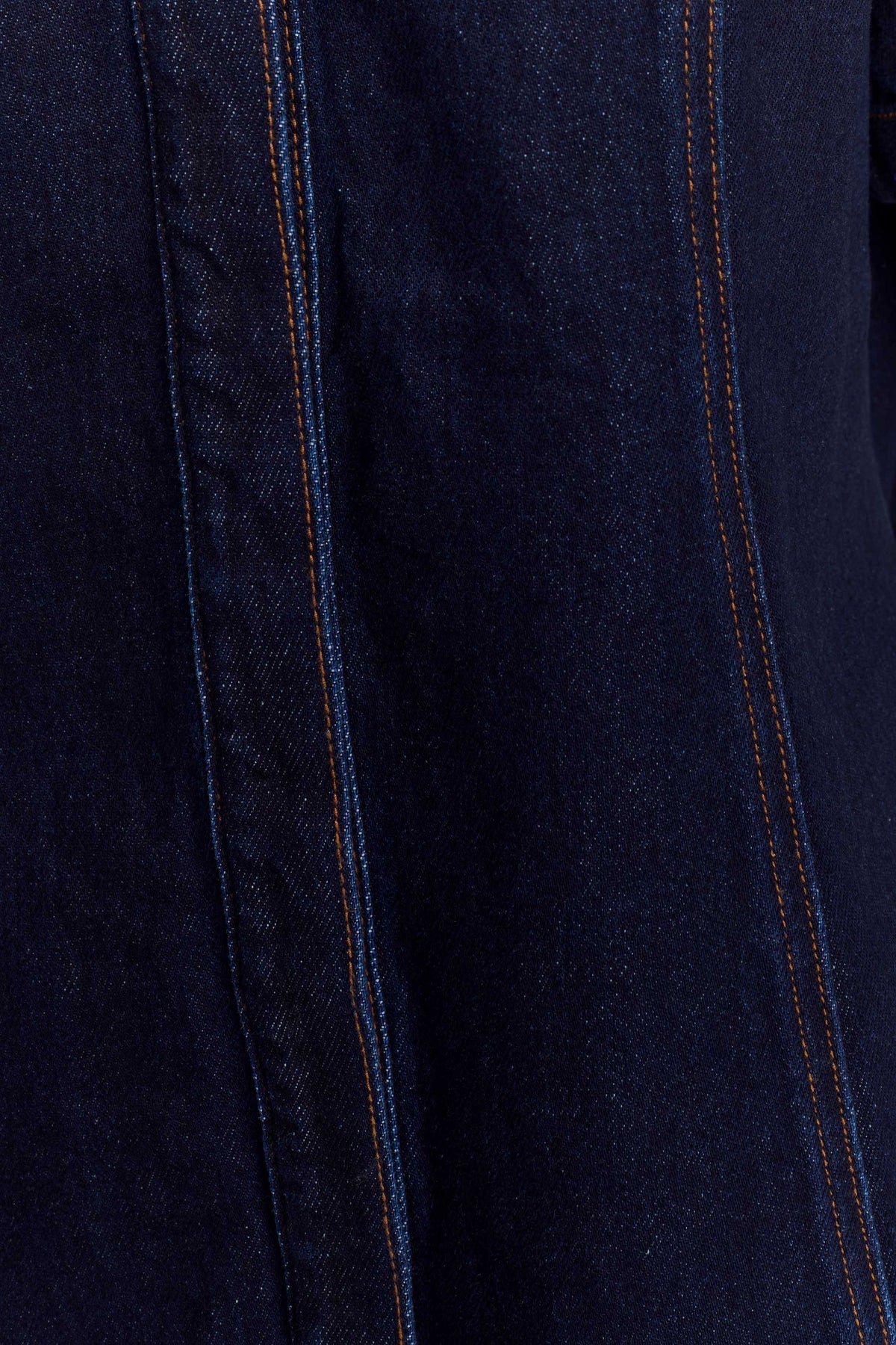Maya Oversized Denim Shirt - Indigo Blue