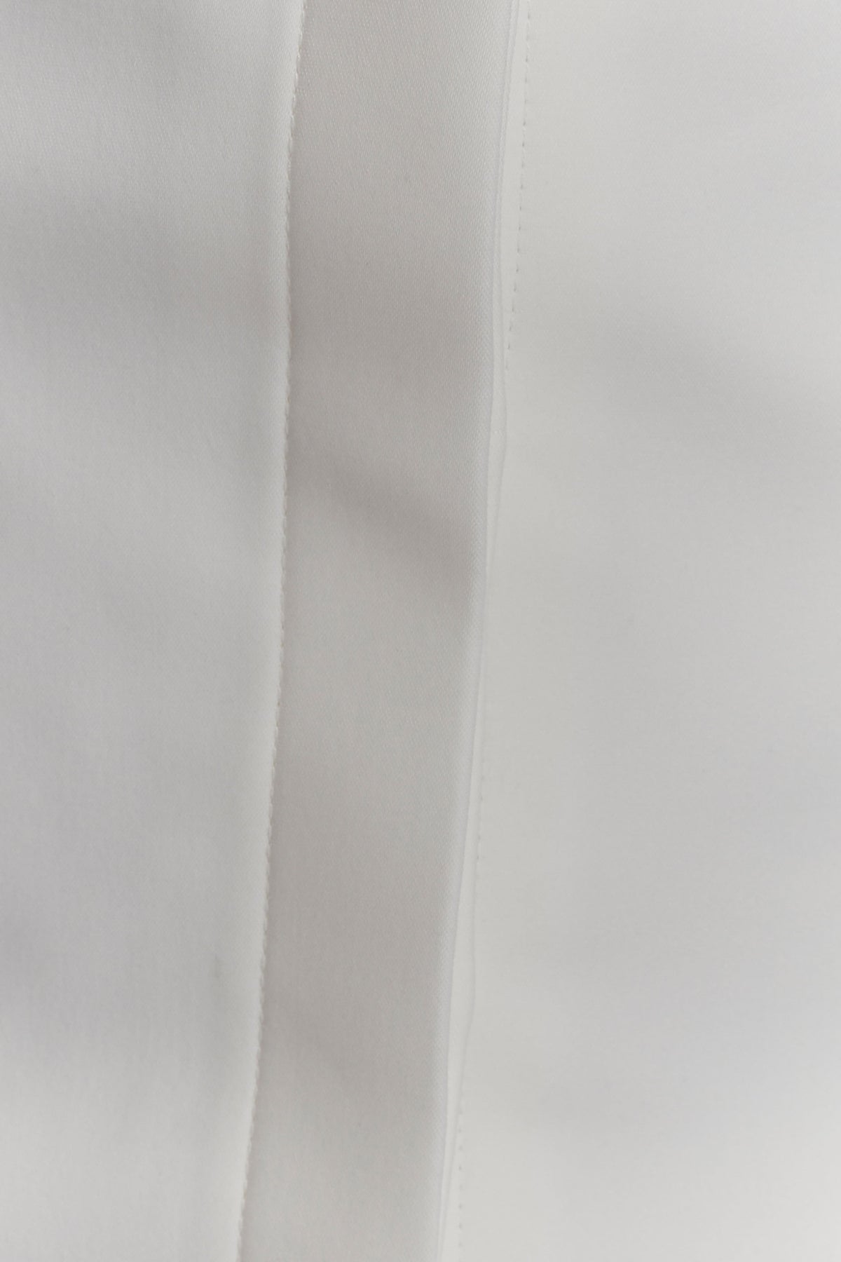 Carina Peplum Cotton Shirt Dress - White