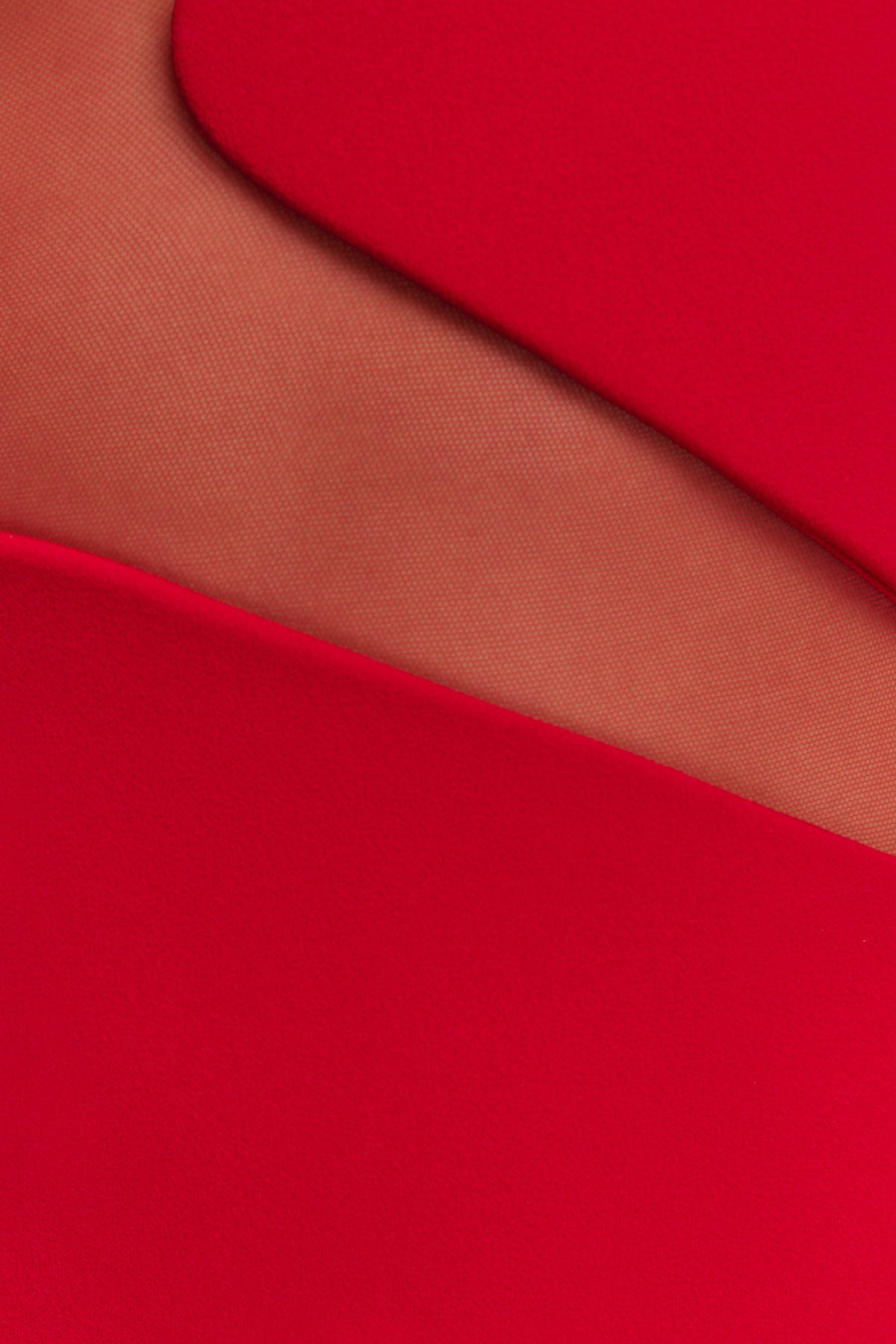 Lianne Strapless Maxi Dress - Red