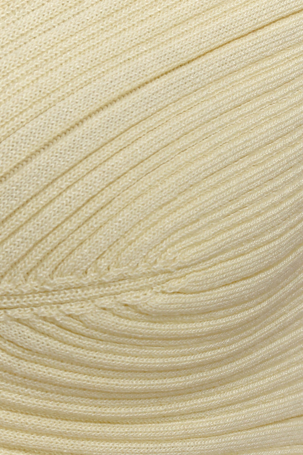 Coleene Pointelle Knit Top - Lemon