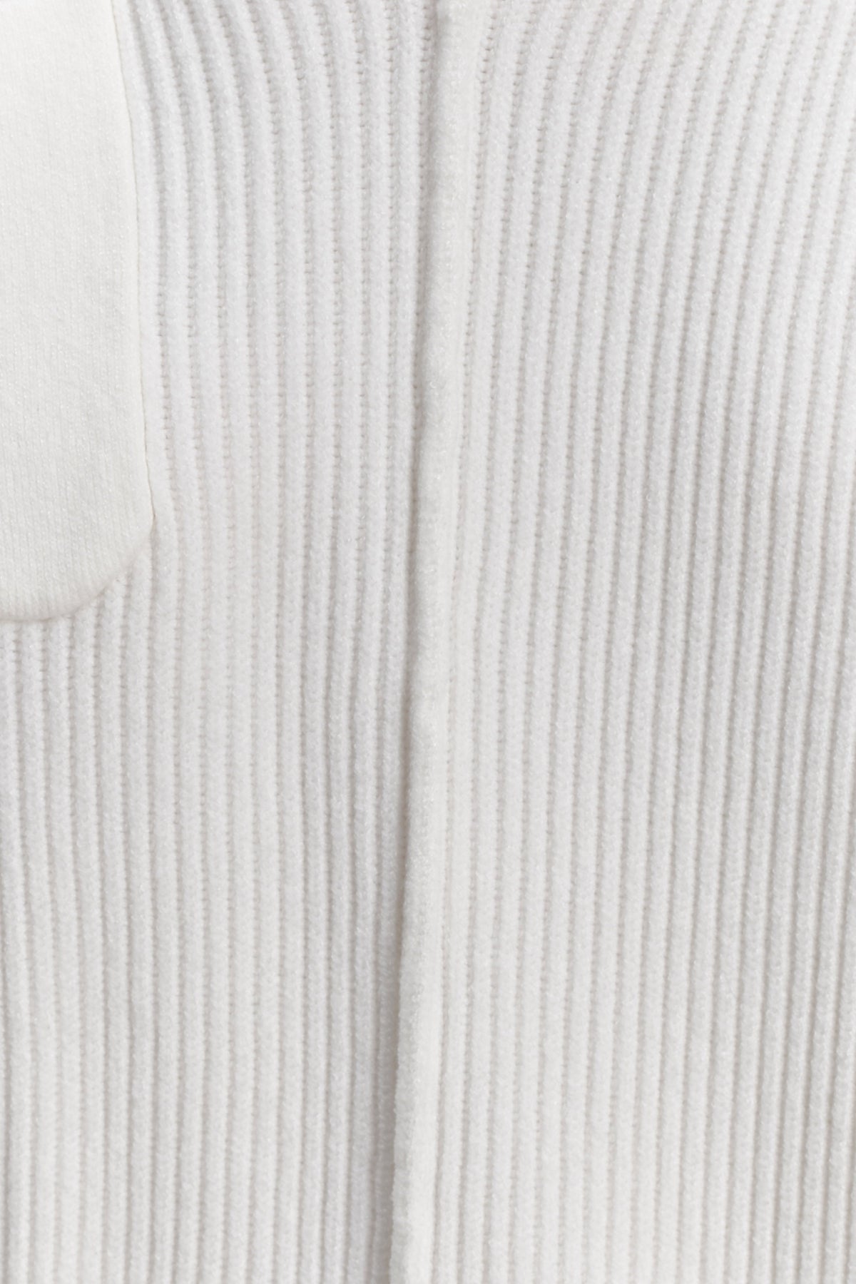 Bianka V Neck Knit Jumper - Off White