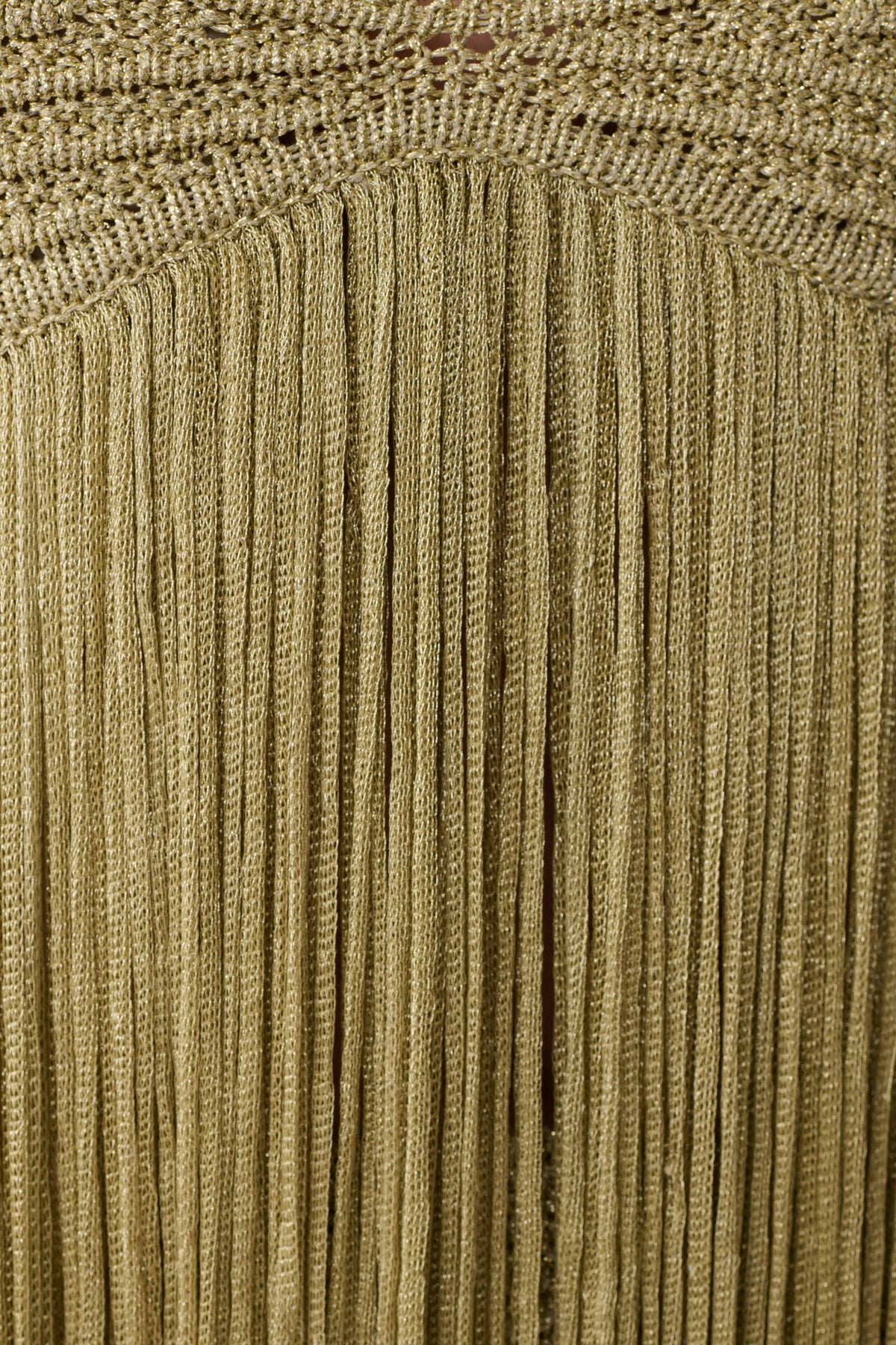 Renee Lurex Crochet Maxi Dress - Gold