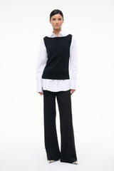 DAMIAN TOP | BLACK WHITE