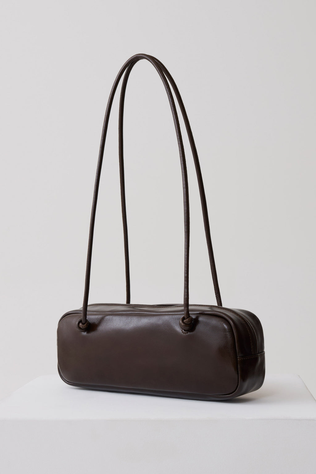 Mia Barrel Bag - Chocolate