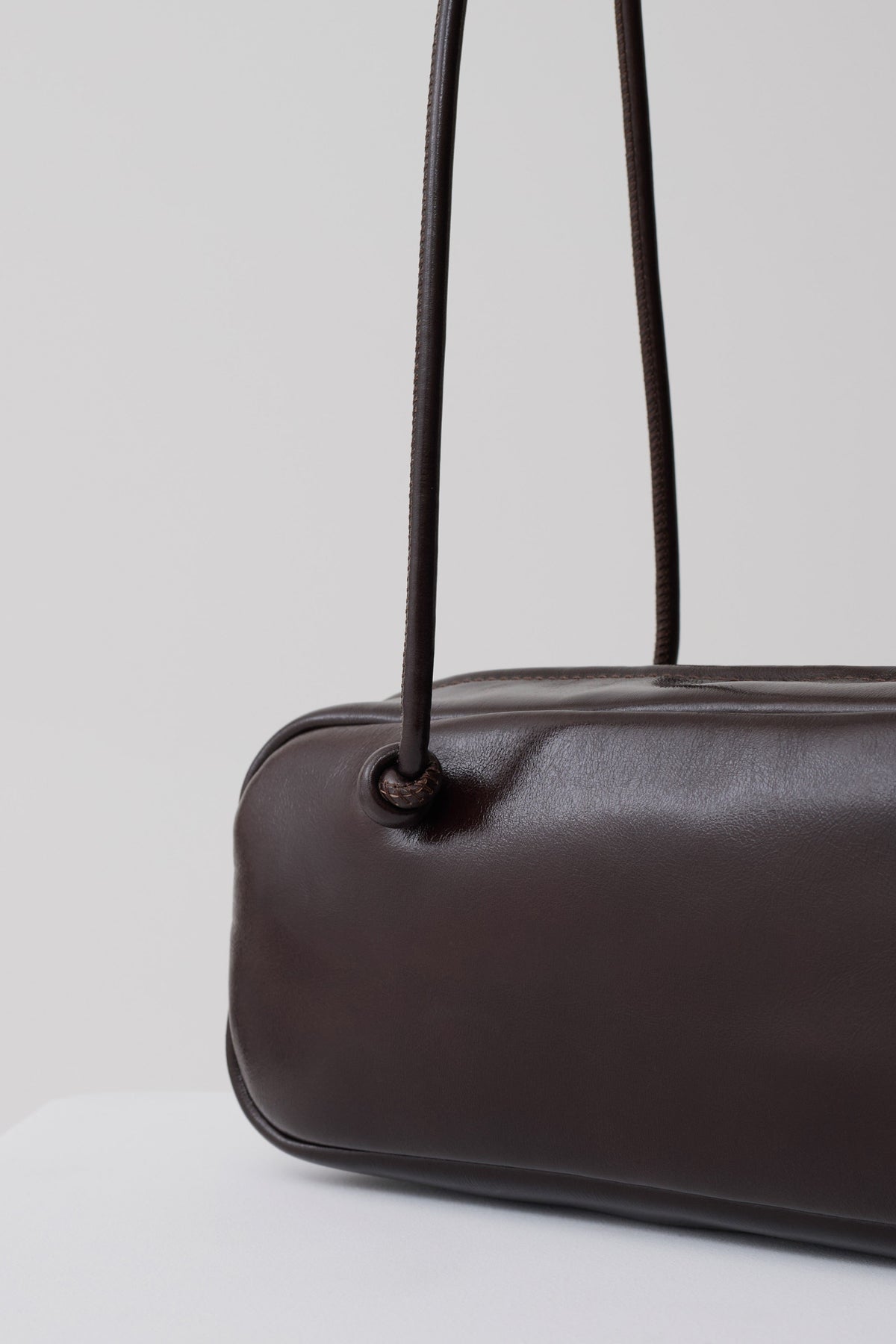 Mia Barrel Bag - Chocolate