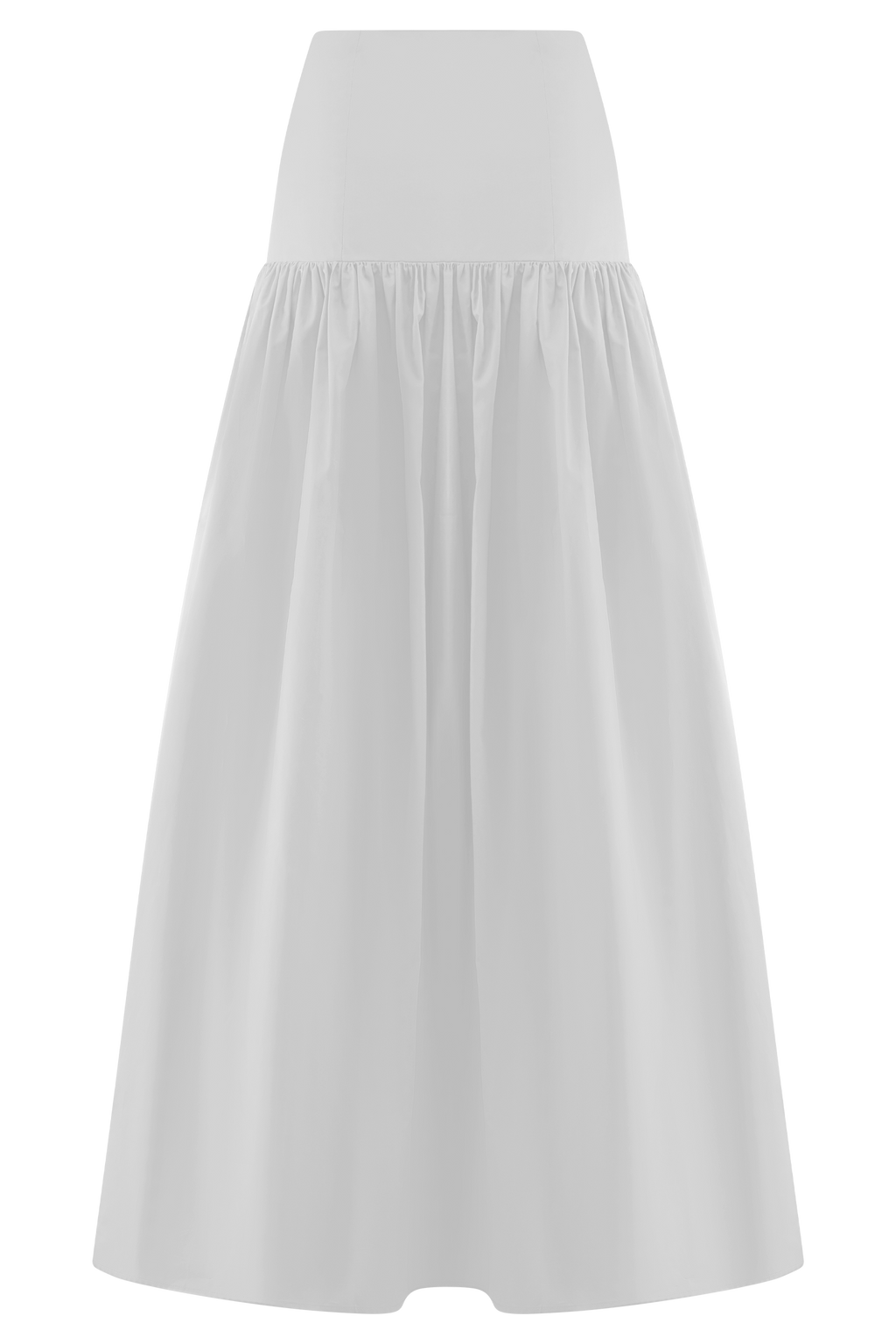 Autumn Maxi Skirt - White
