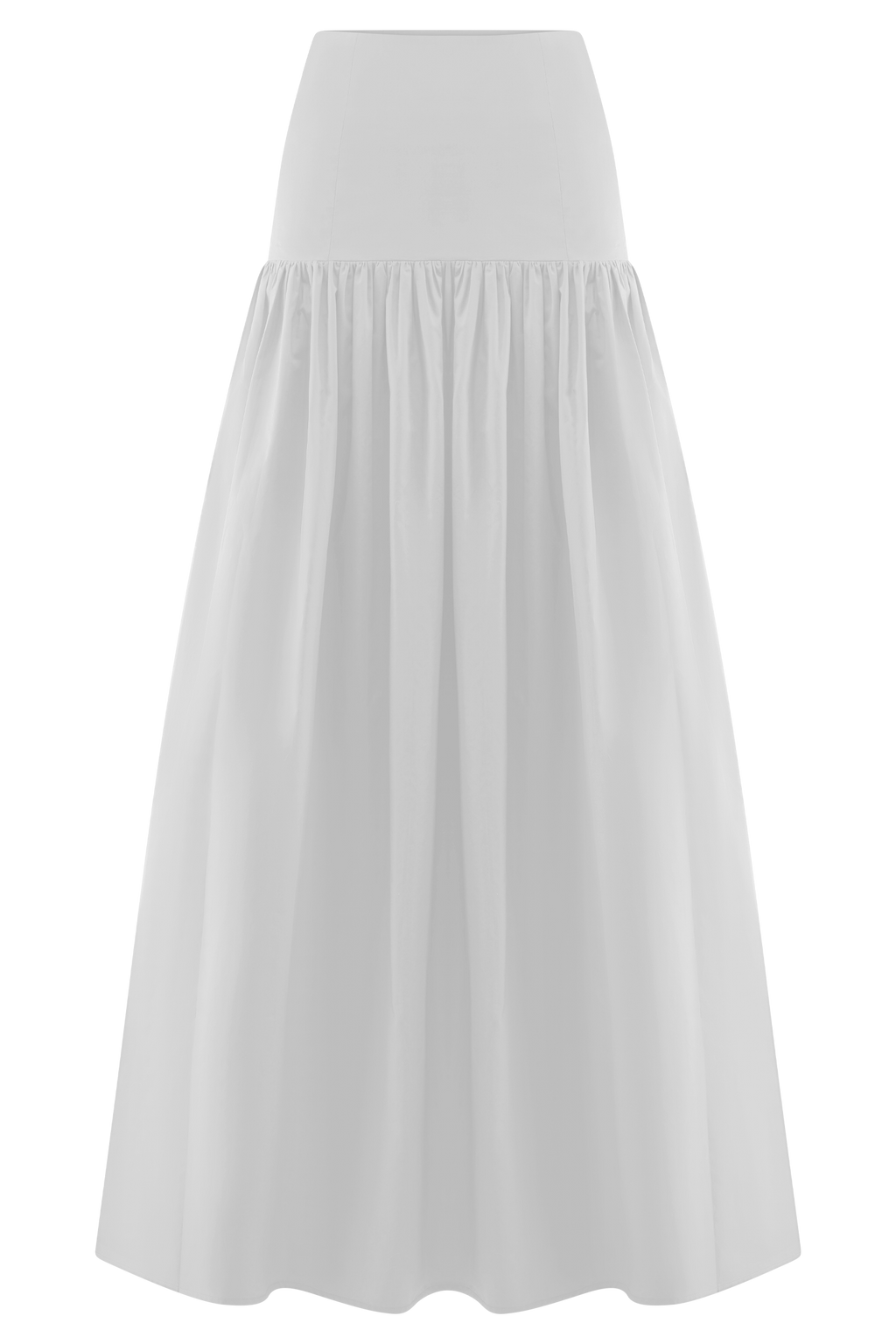 Autumn Maxi Skirt - White