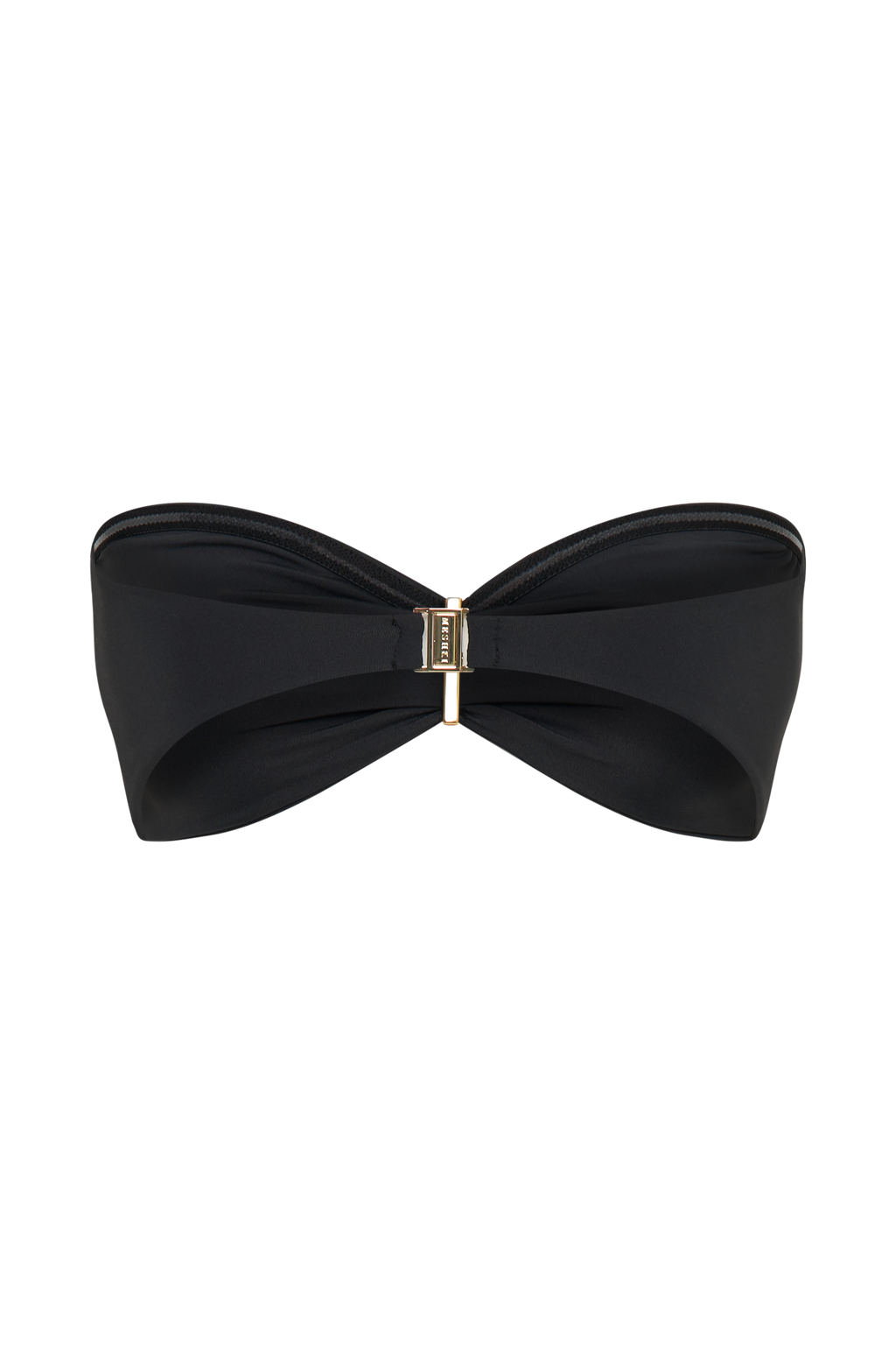 Aria Bandeau Bikini Top - Black