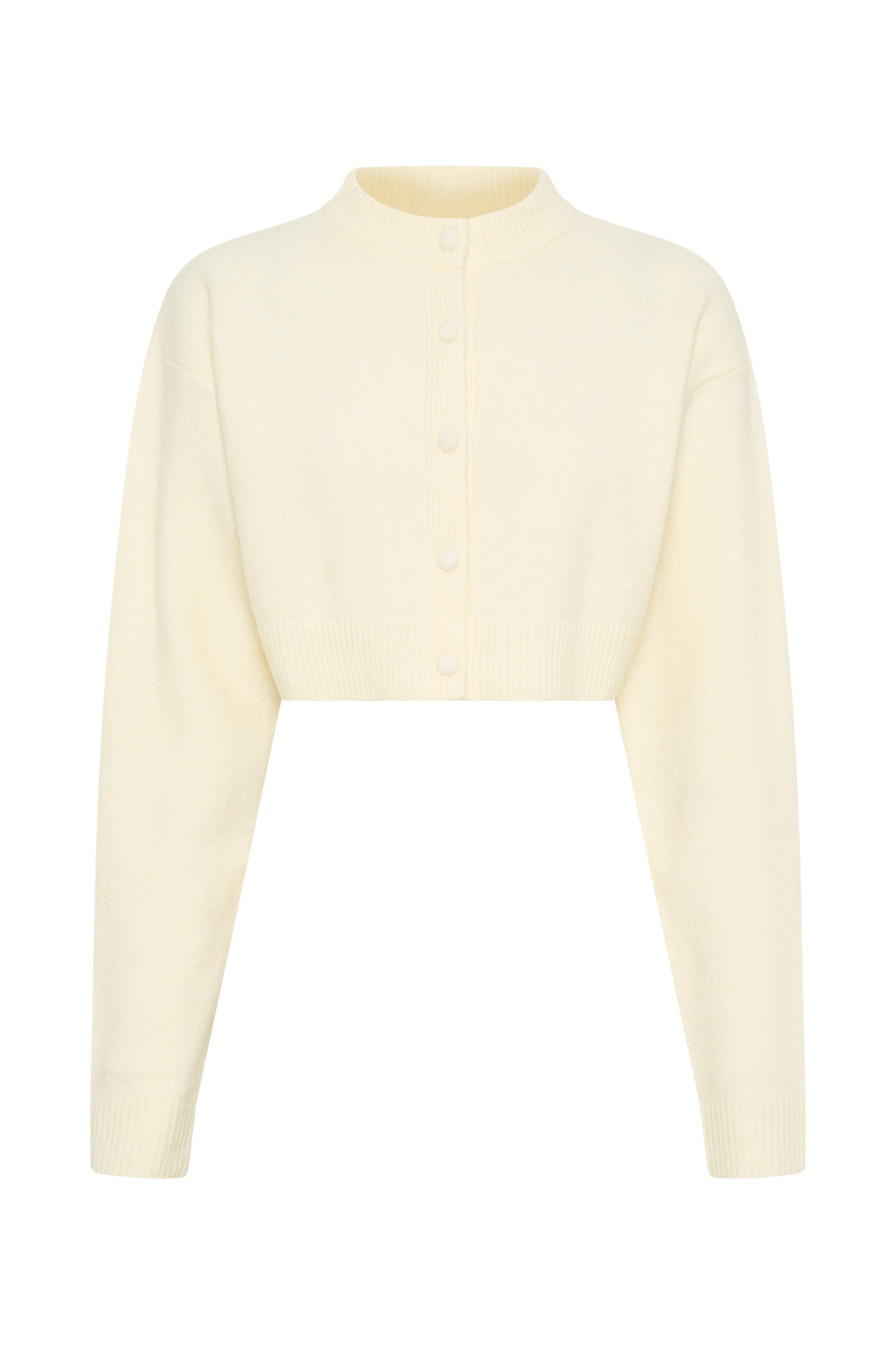 Shelby Knit Cardigan - Ivory Marle