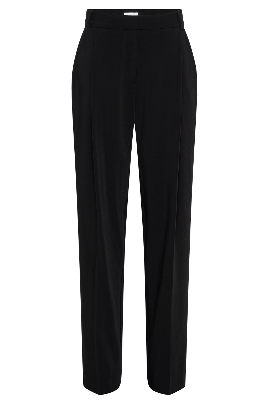 Amelie Suiting Straight Leg Pants - Black
