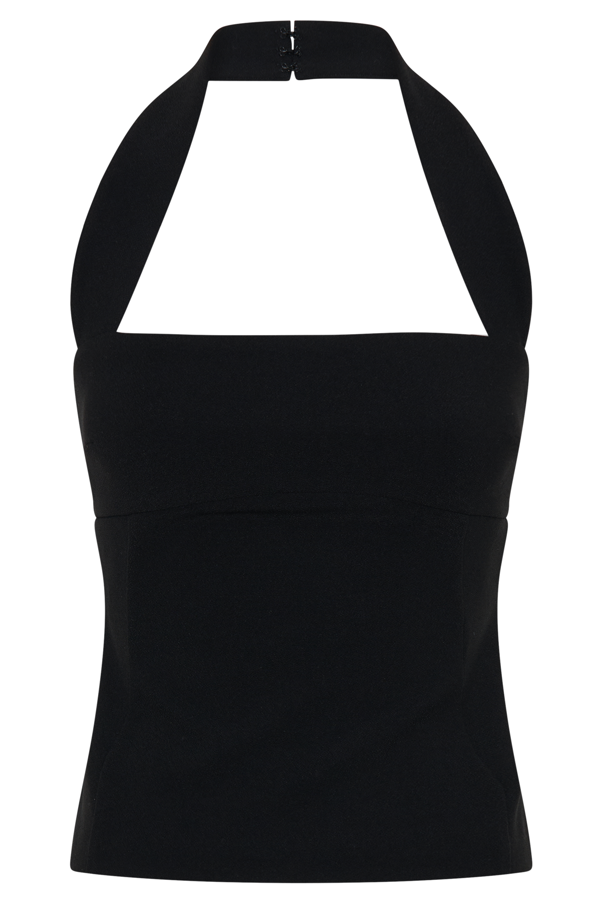 Amelita Suiting Halter Top - Black