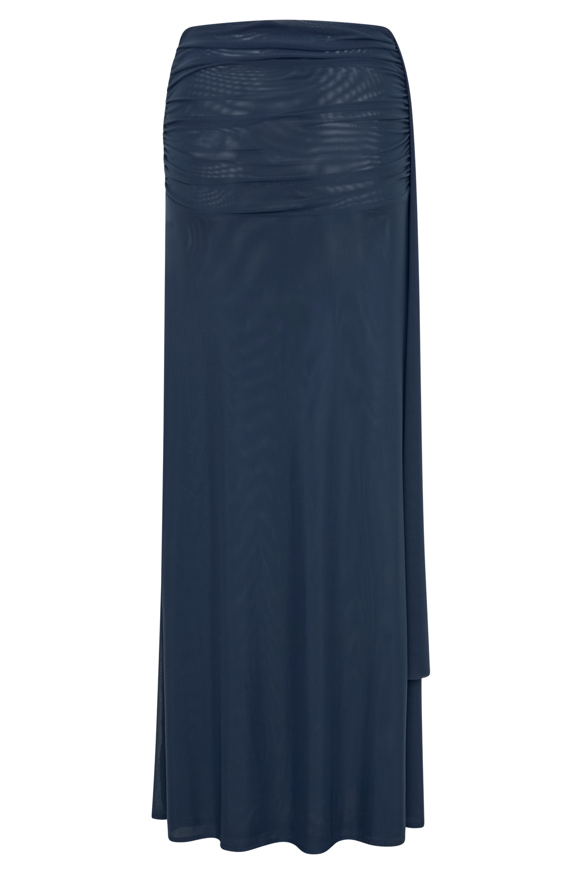 Arna Mesh Maxi Skirt - Midnight Blue