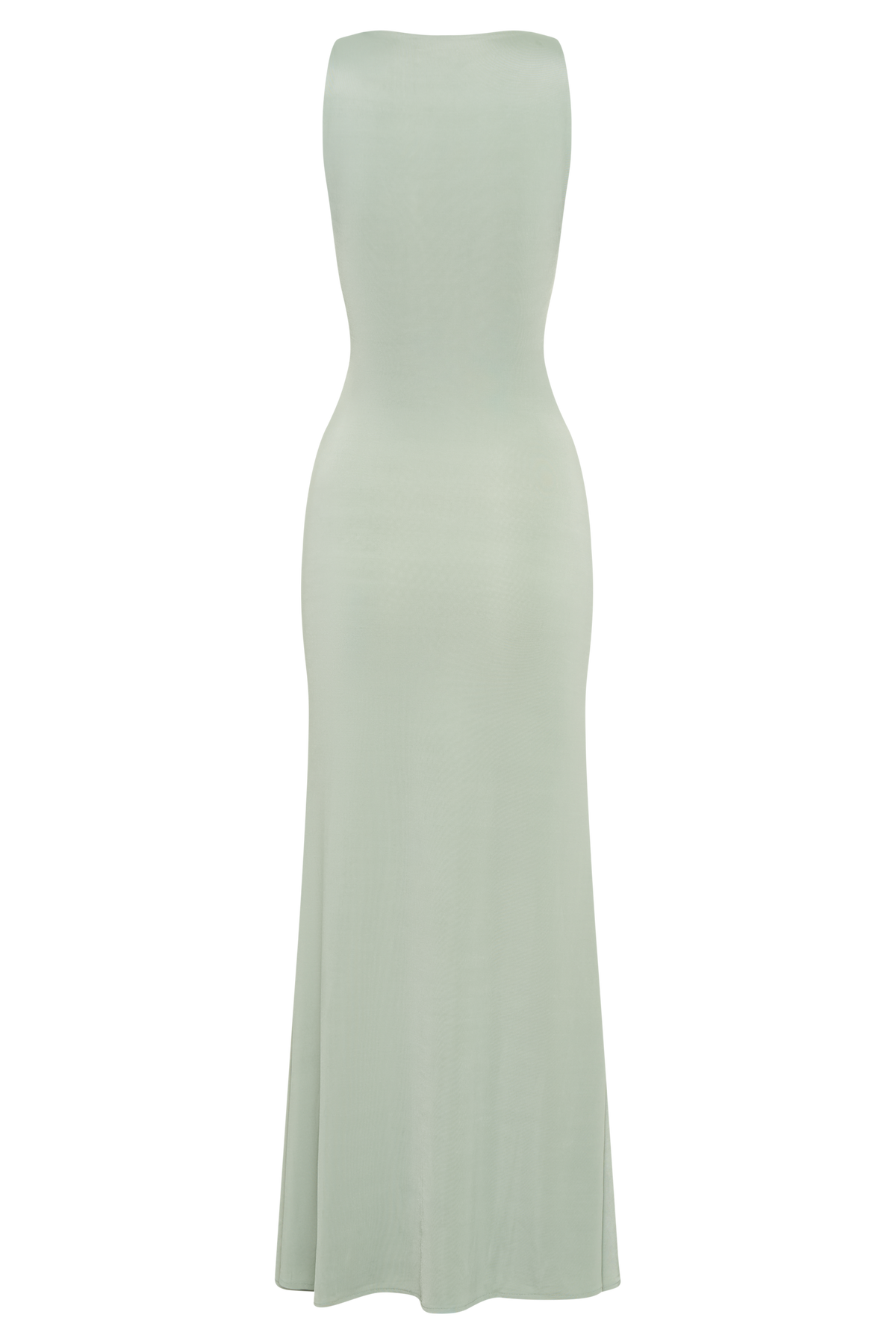 Beck Plunge Maxi Dress With Floral Hardware - Basil