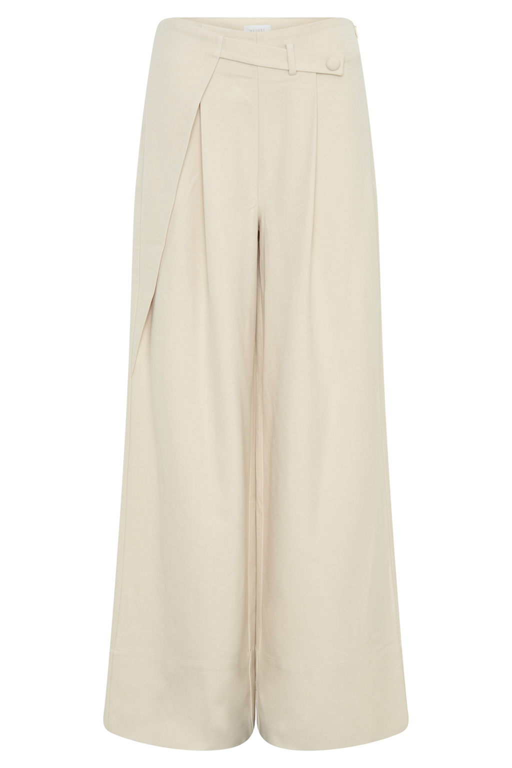 Mila Straight Leg Suiting Pant - Buttermilk