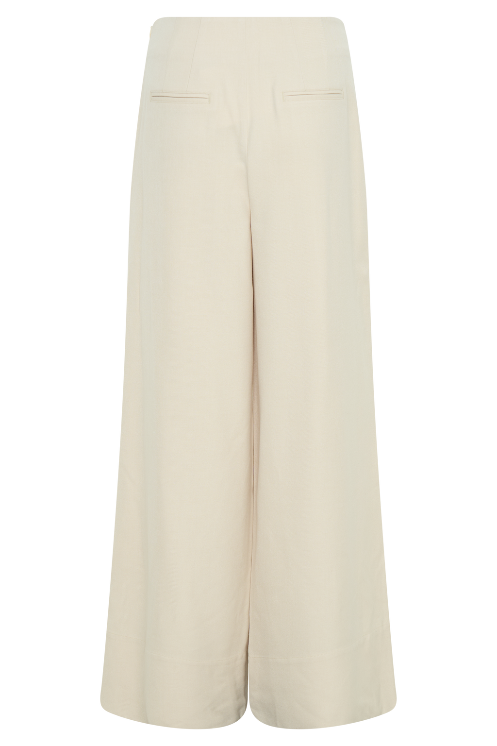 Mila Straight Leg Suiting Pant - Buttermilk