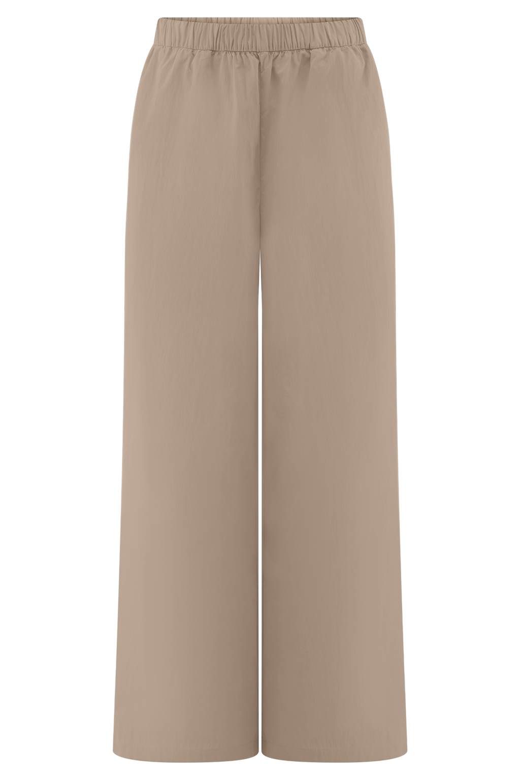 Campbell Cotton Wide Leg Pants - Sand