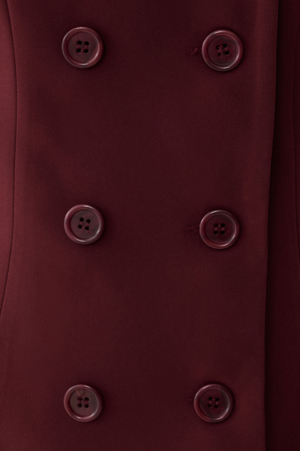 Luciana Suiting Mini Dress - Wine