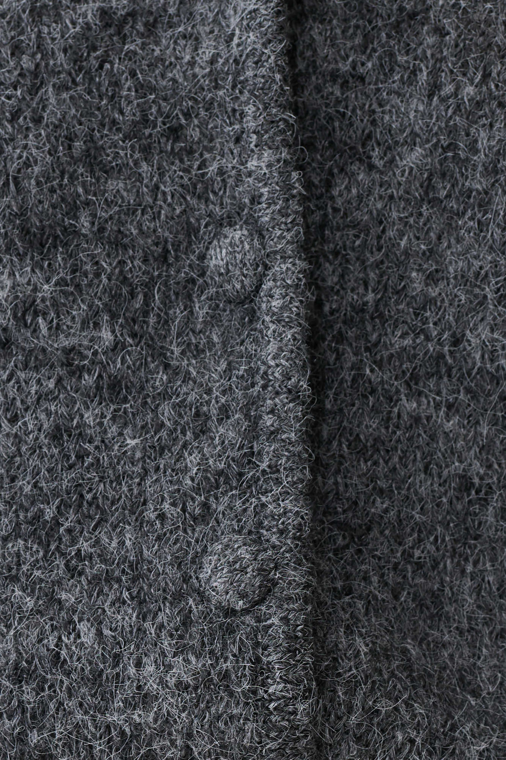 Simoney Long Sleeve Midi Knit Dress - Charcoal