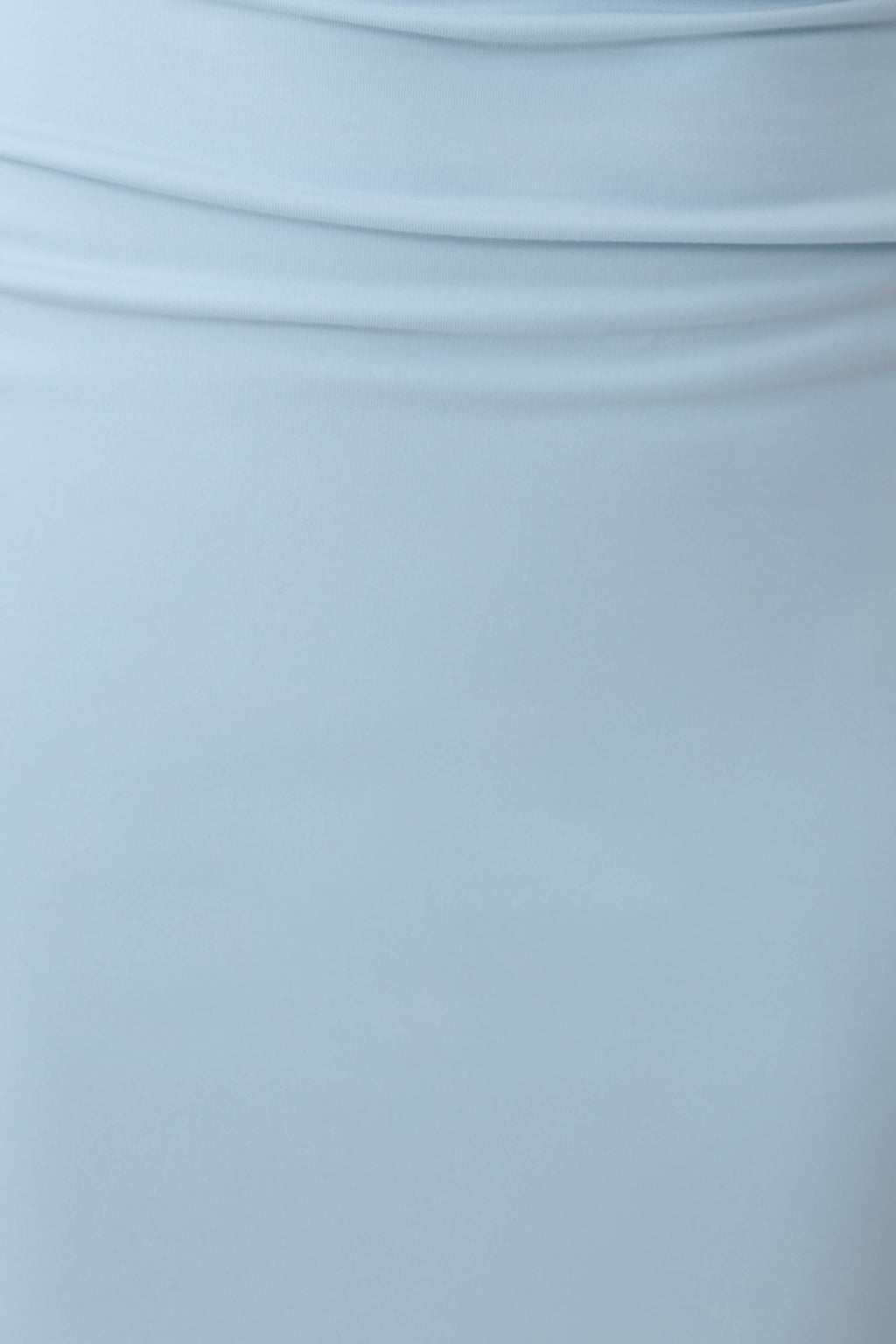 Noelle Longsleeve Roll Neck Midi Dress - Pale Blue