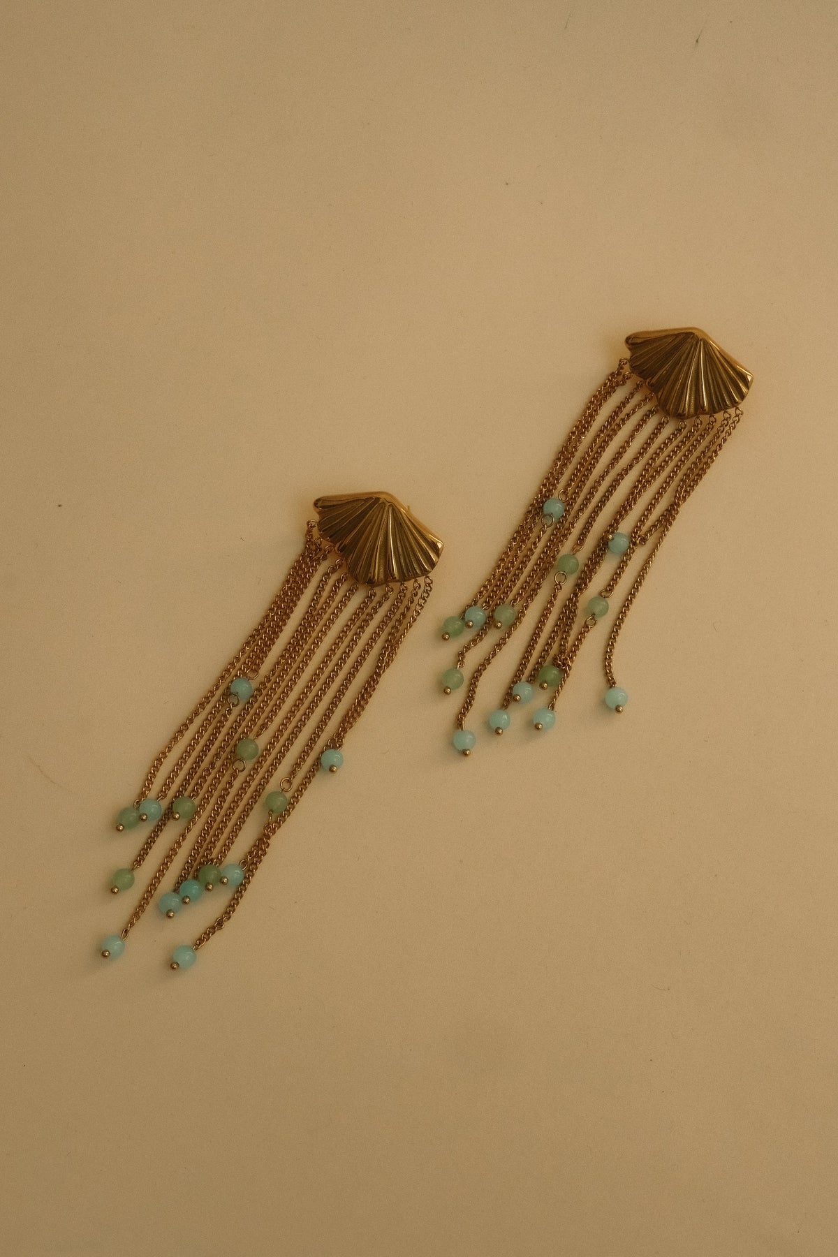 Maia Chandelier Earrings - Gold