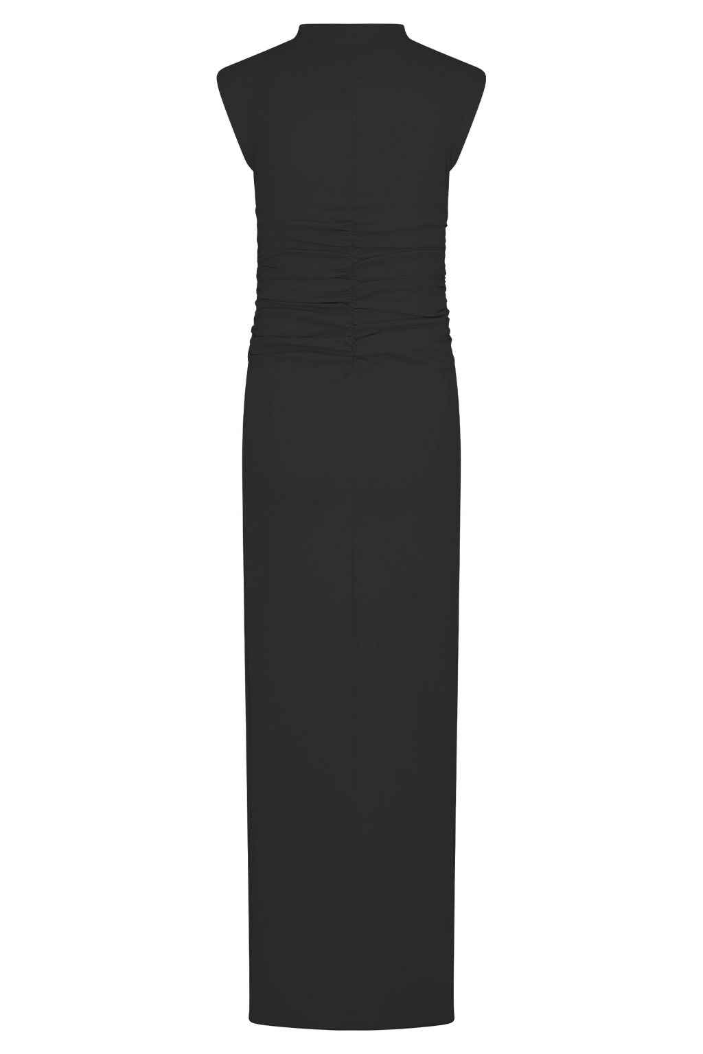 Elliot High Neck Sleeveless Maxi Dress - Black