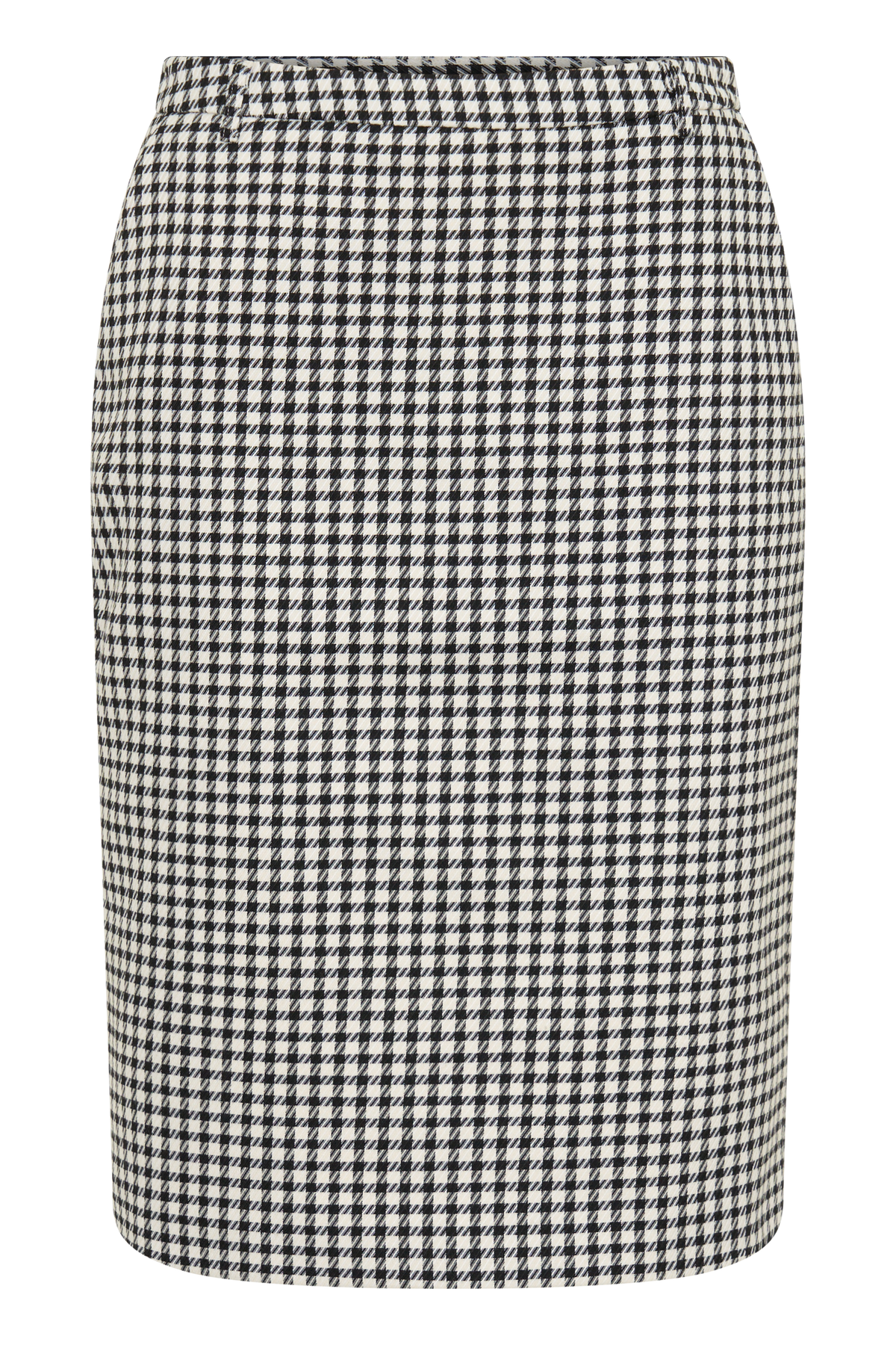 Amelie Tweed Midi Skirt - Houndstooth