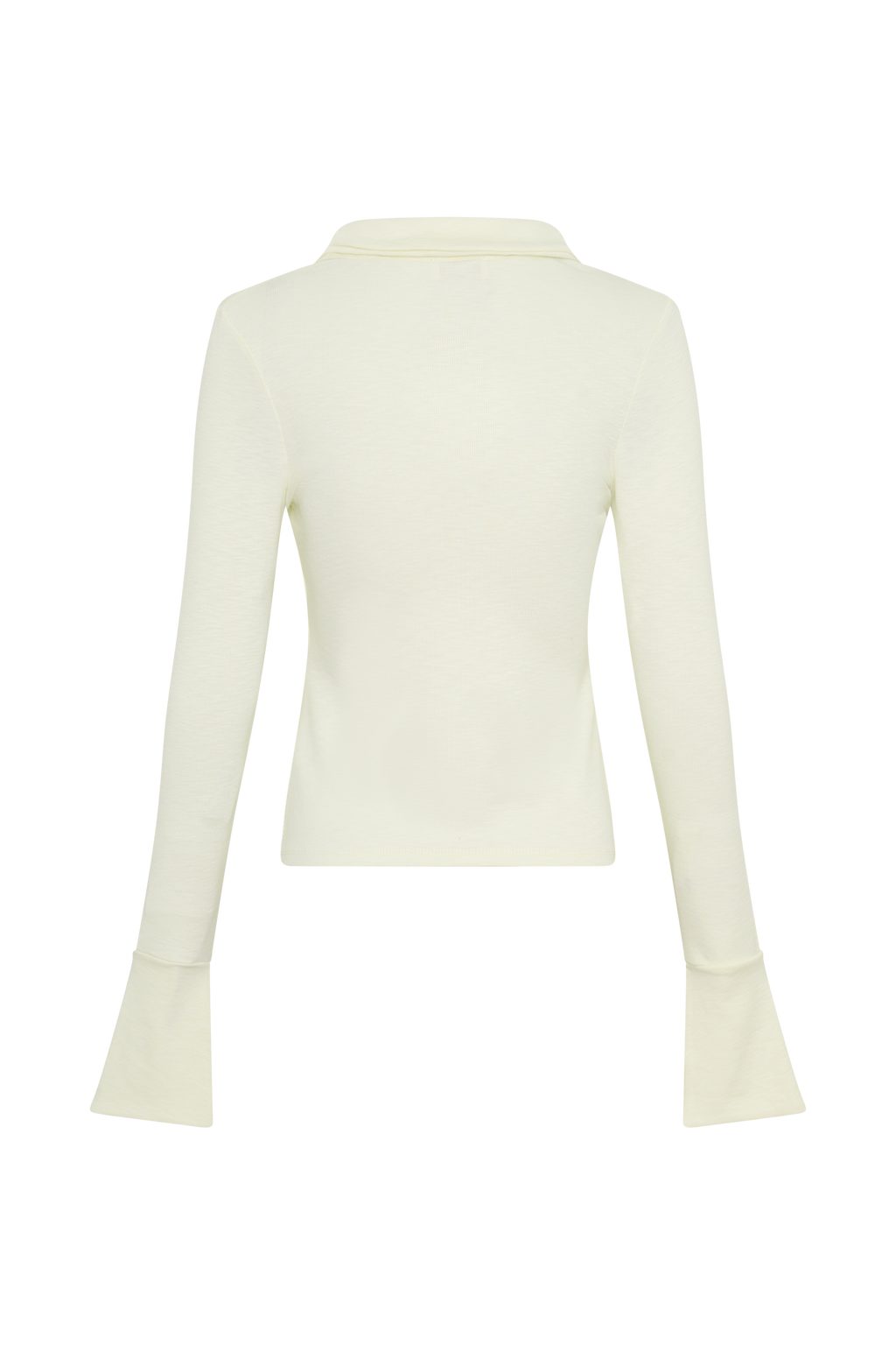 Analisa Button Down Long Sleeve Top - Ivory