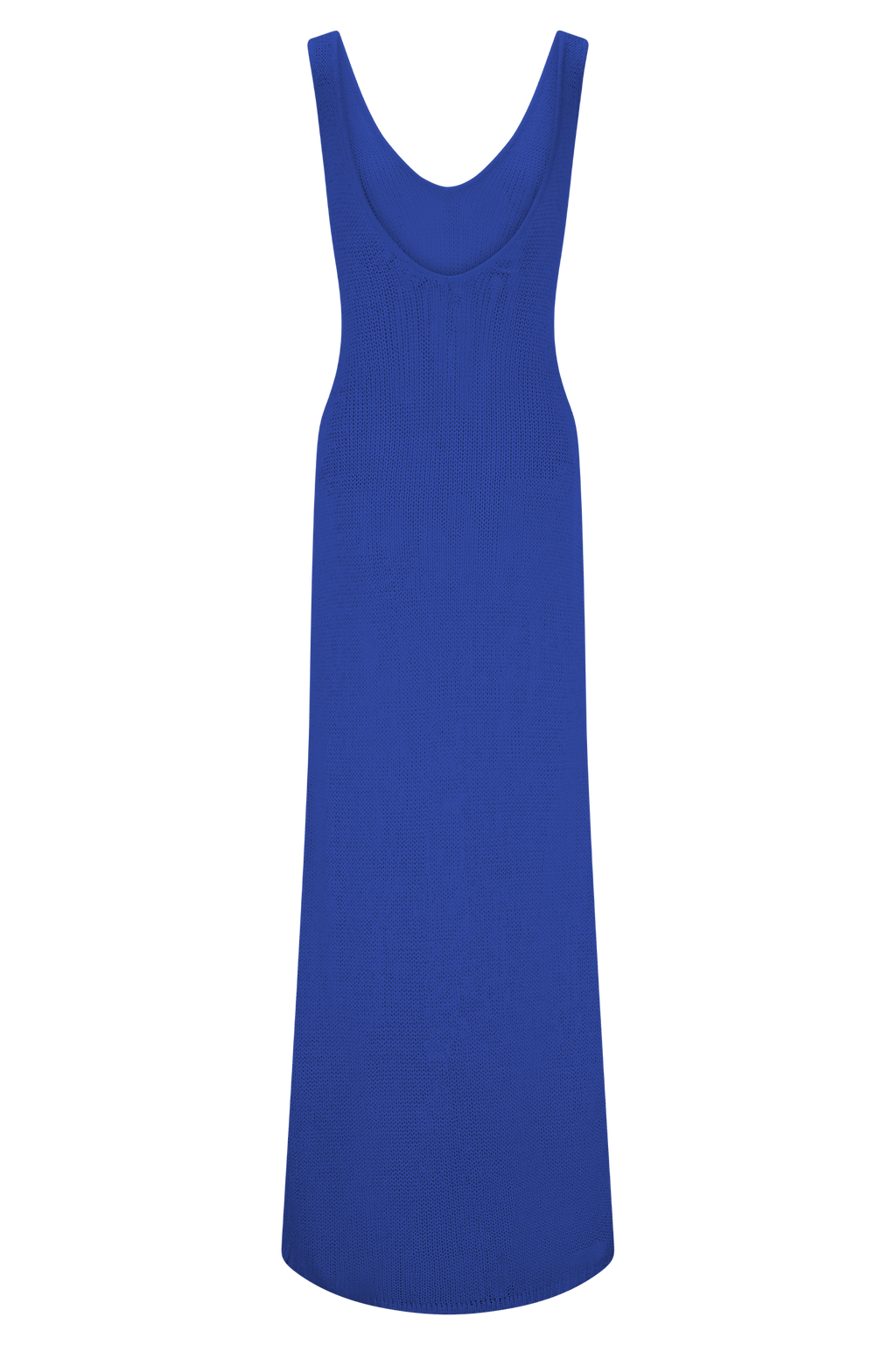 Ari Tape Yarn Knit Maxi Dress - Cobalt Blue