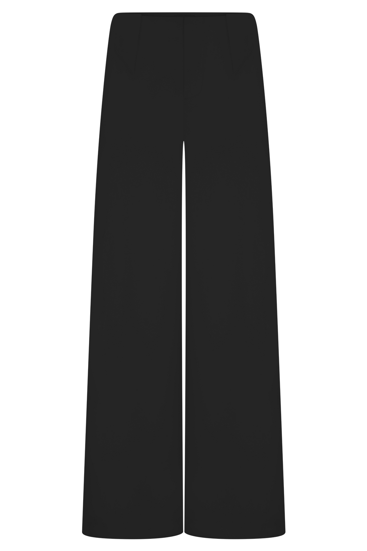 Arlo Wide Leg Suiting Trouser - Black
