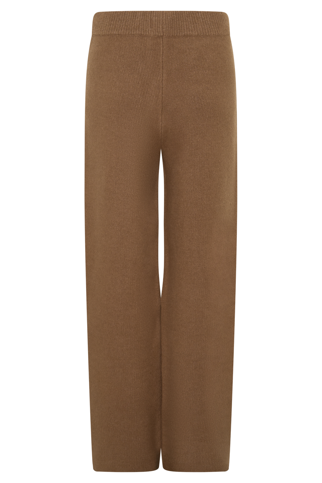 Brittany Pleat Front Knit Pants - Camel