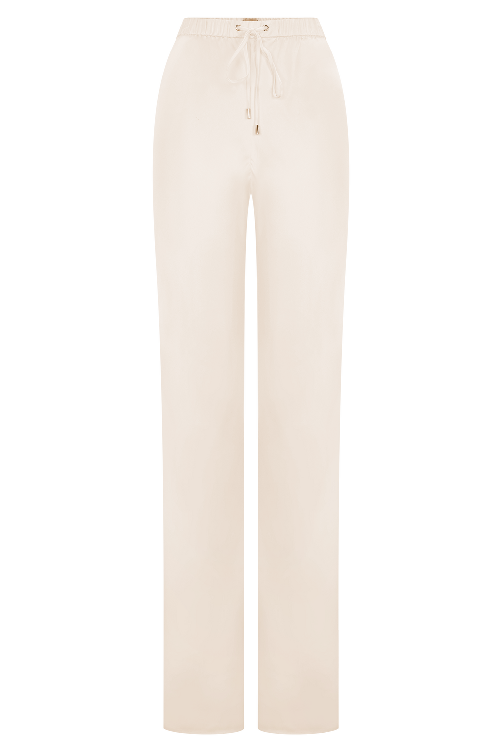 Bianca Satin Pants - Ivory