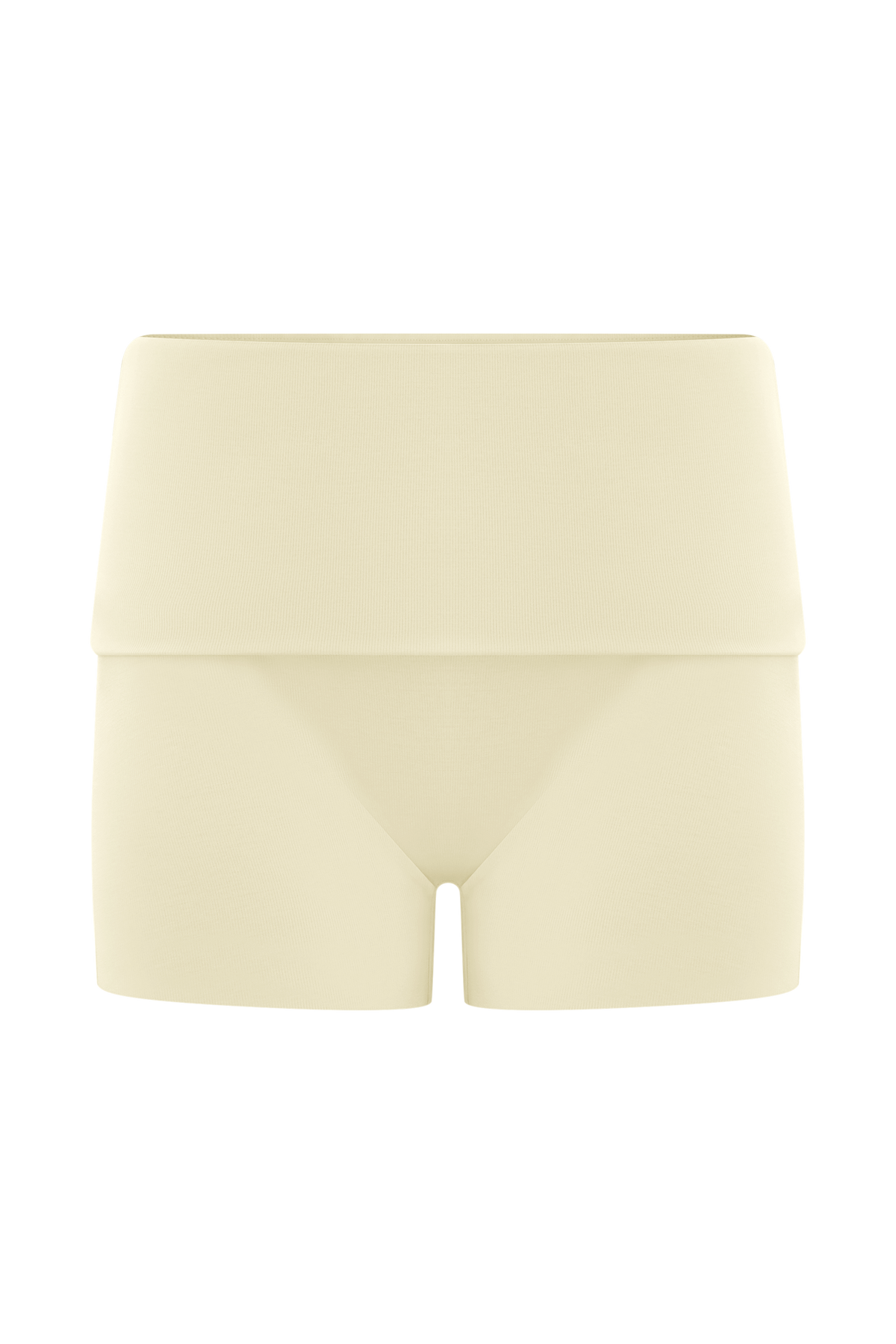 Birdie Fold Over Shorts - Ivory