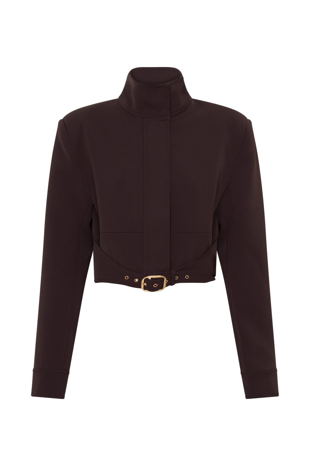 Brooke Structured Suiting Jacket - Burgundy
