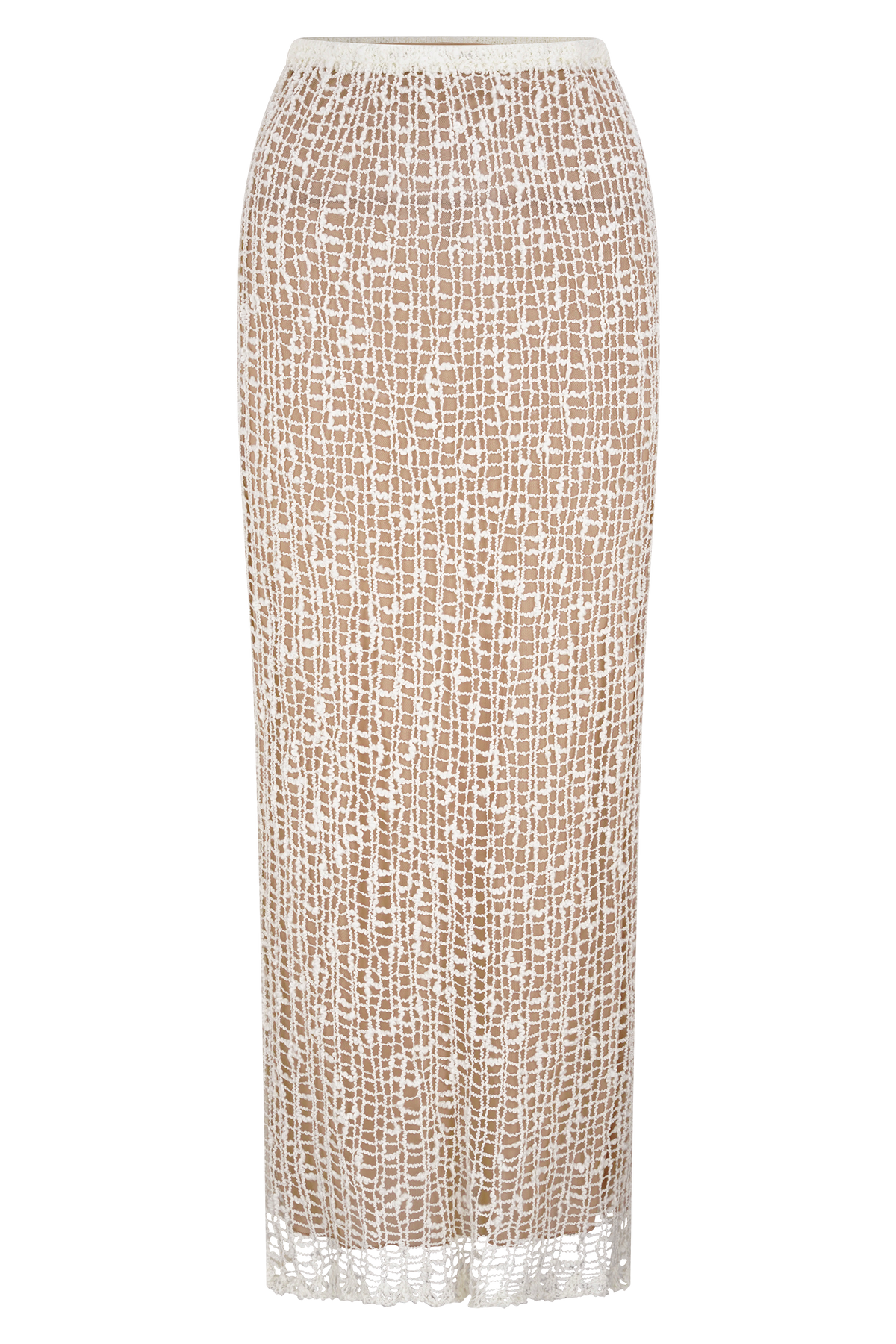 Cordelia Knit Maxi Skirt - Ivory
