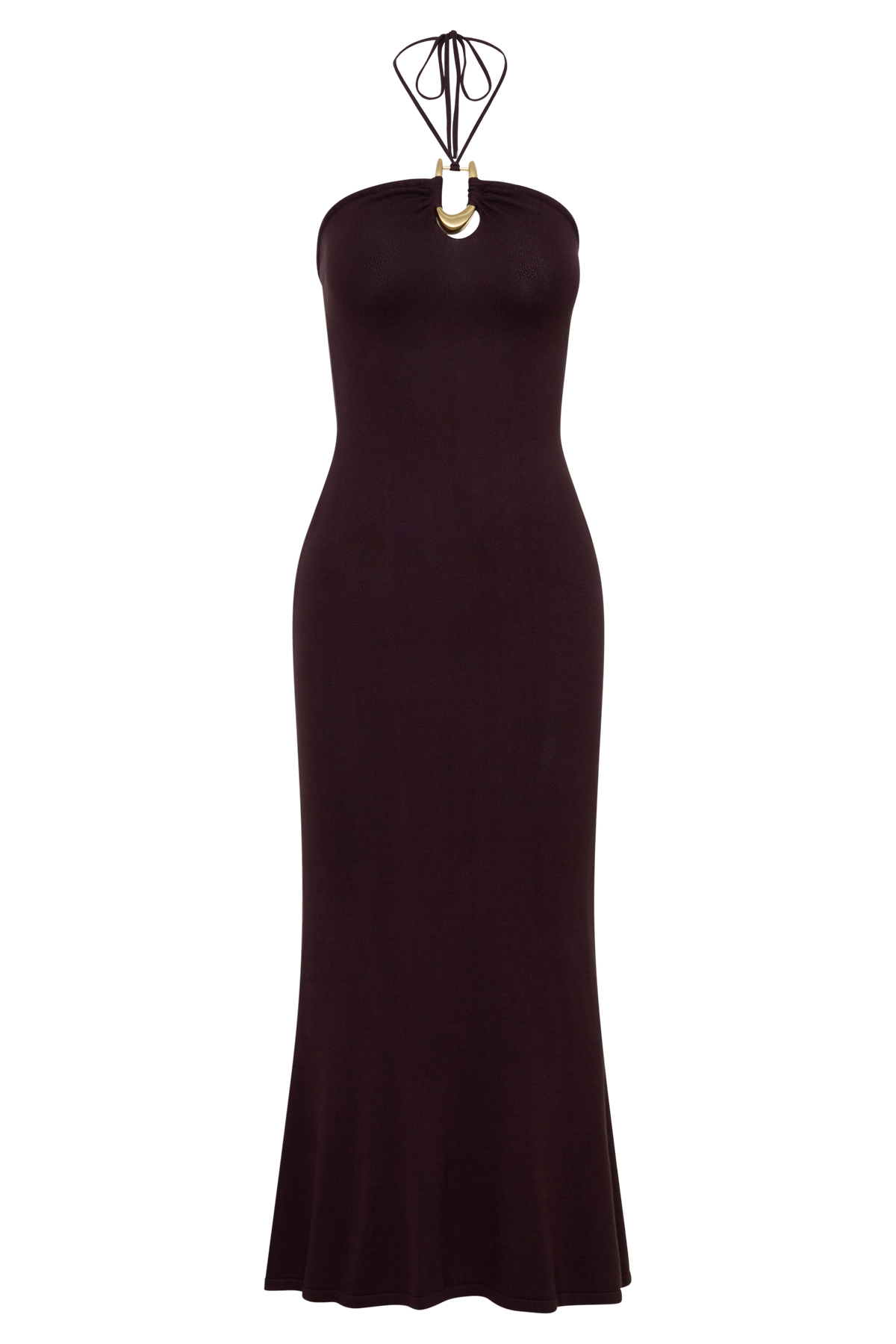 Dimitri Knit Midi Dress - Chocolate