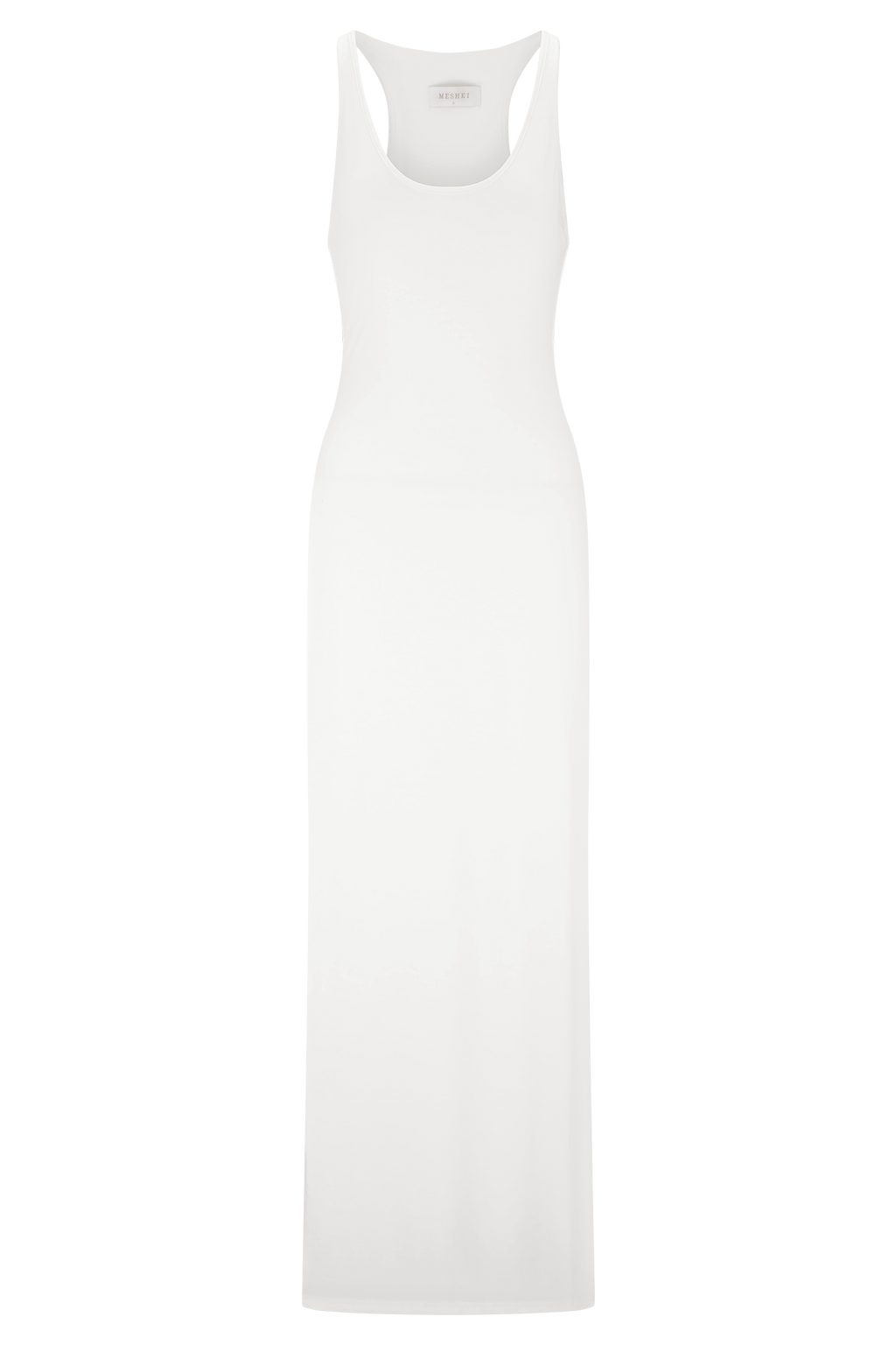 Ellerie Longline Racerback Top - White