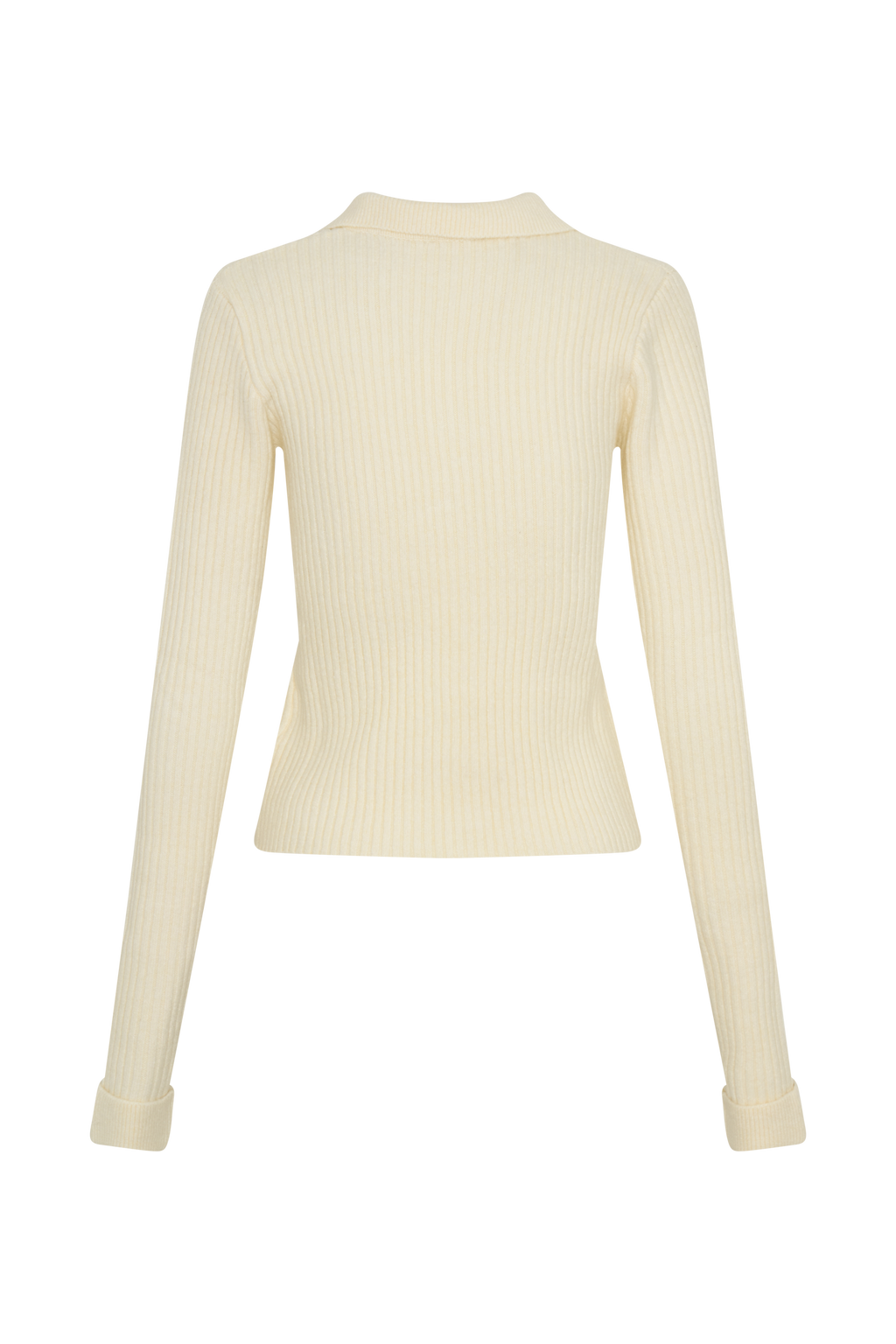 Erin Long Sleeve Button Cardigan - Ivory Marle